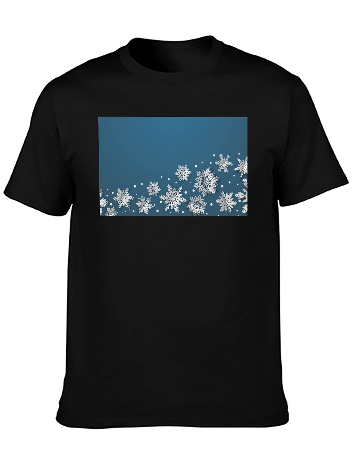 Snowflake Graphic Tee - Winter Holiday Shirt