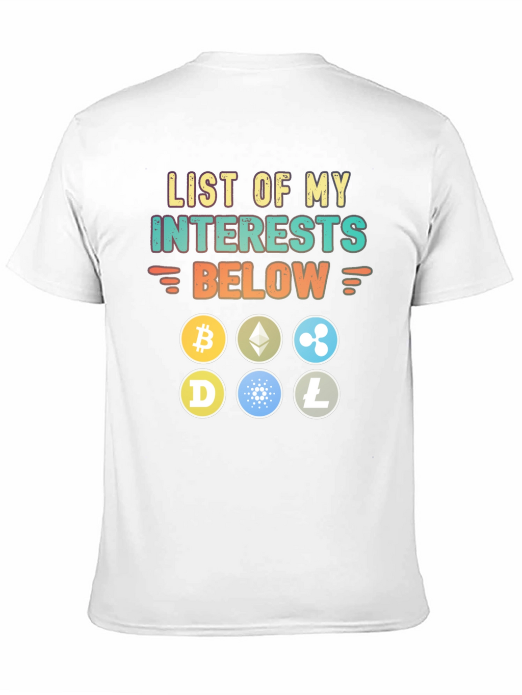 Crypto Interests T-Shirt