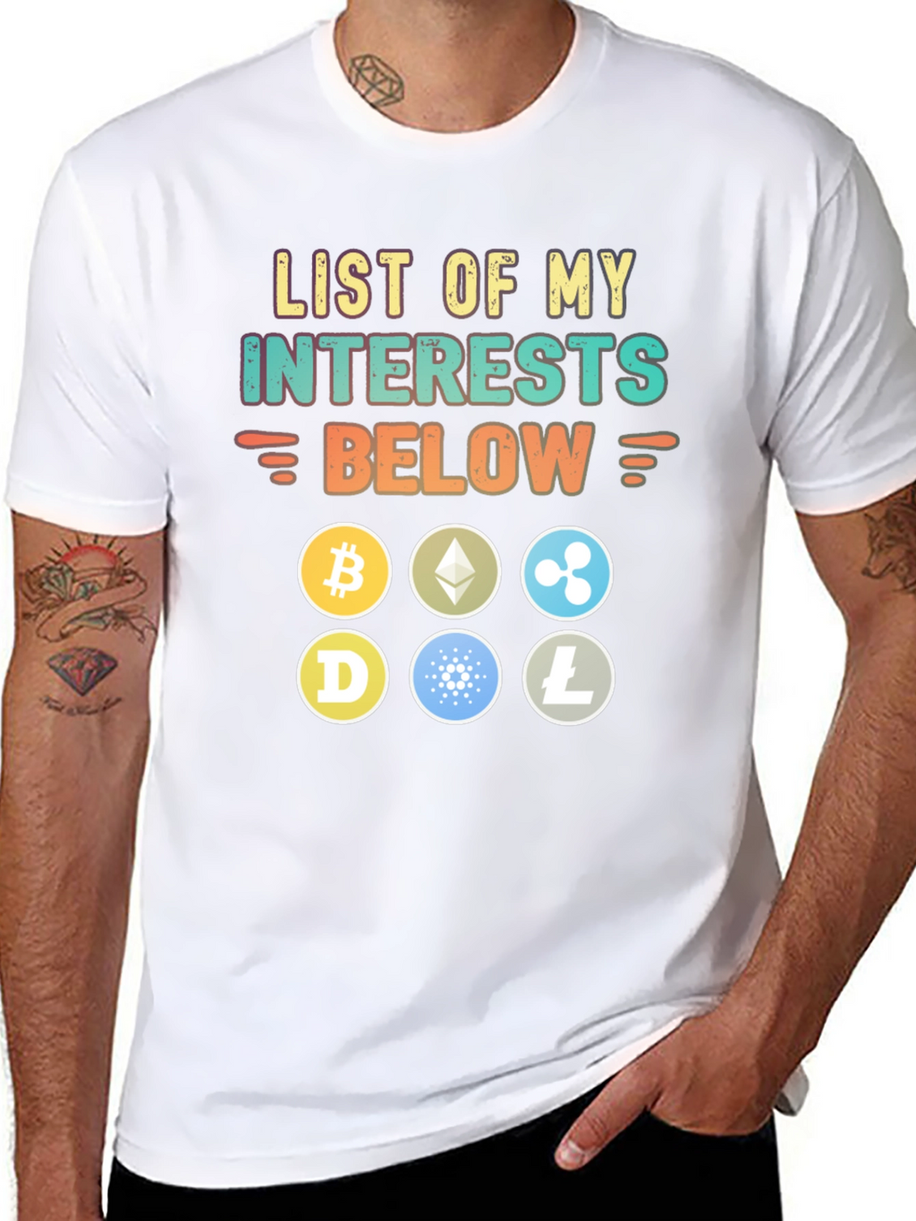 Crypto Interests T-Shirt