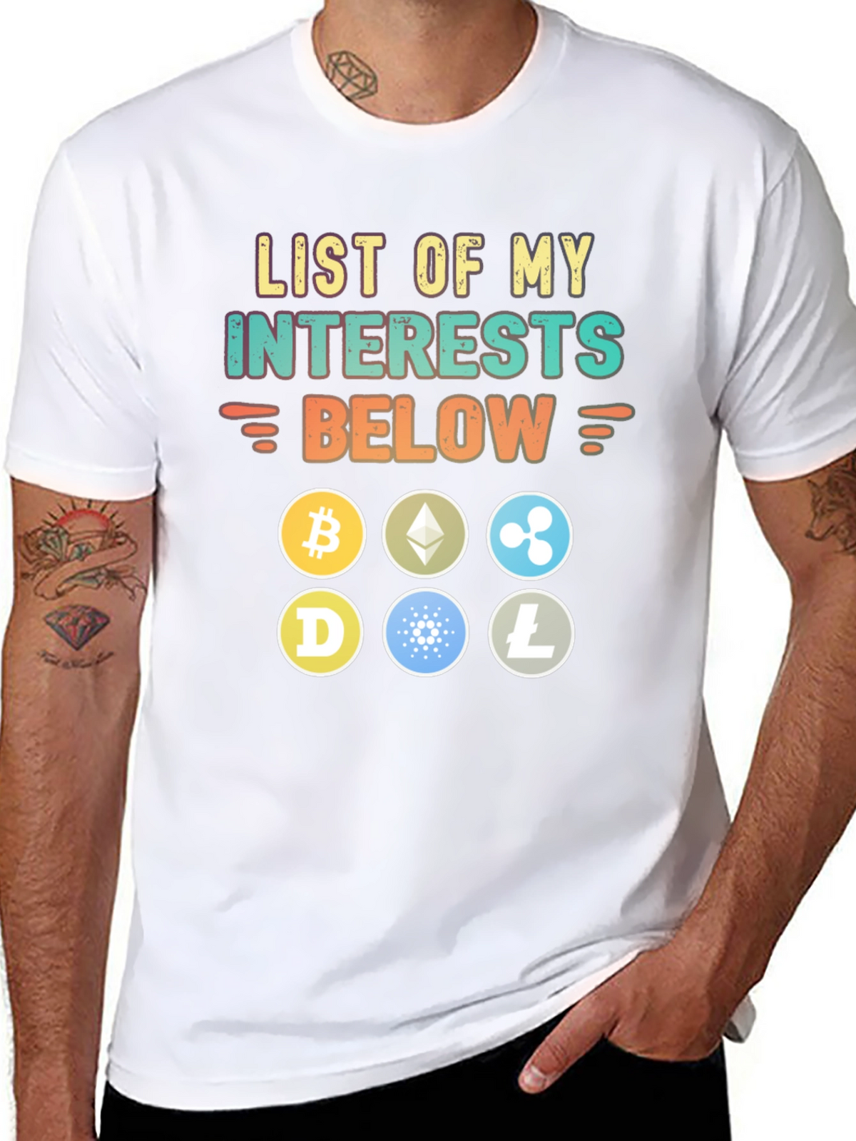 Crypto Interests T-Shirt
