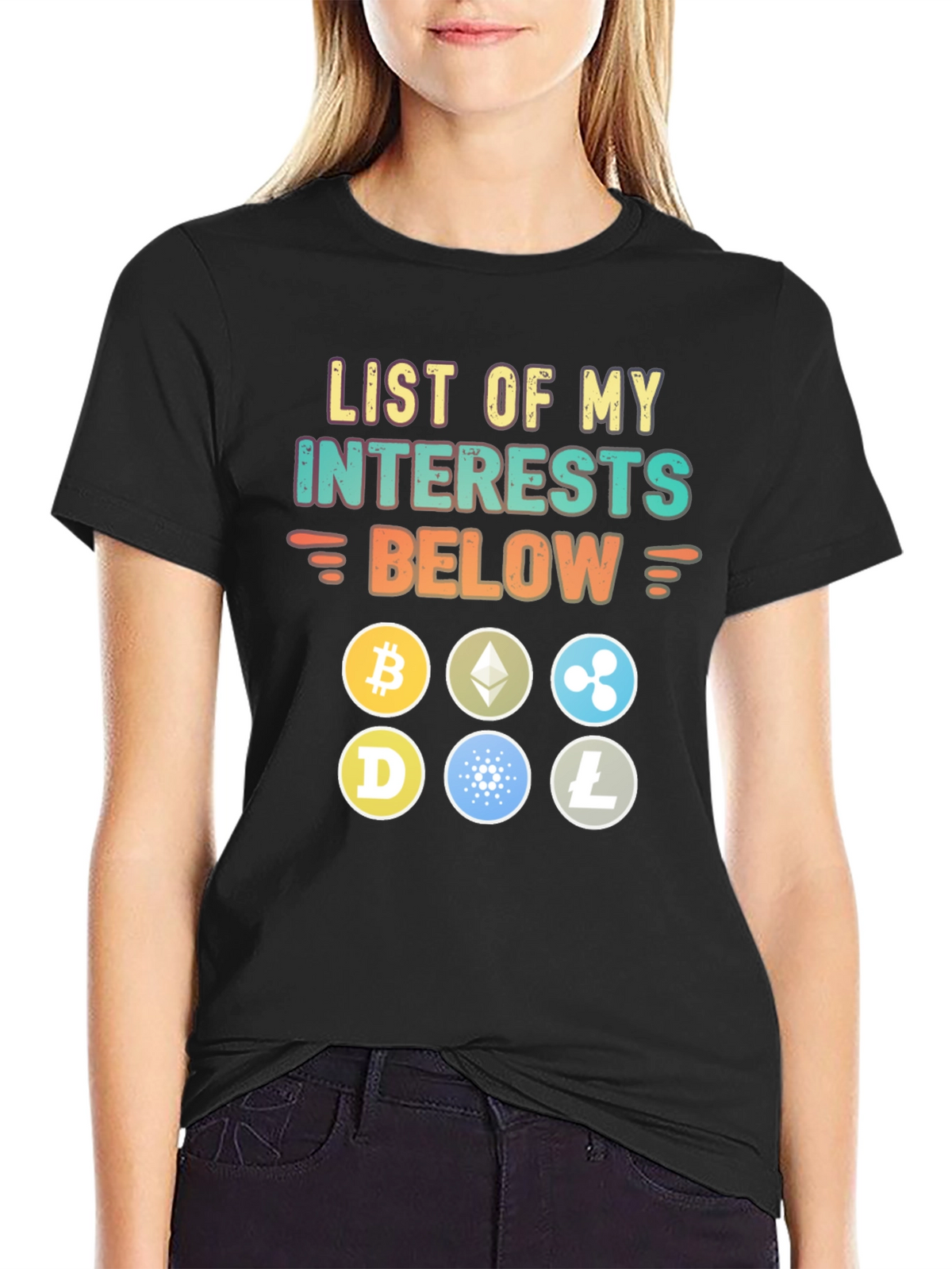 Crypto Interests T-Shirt