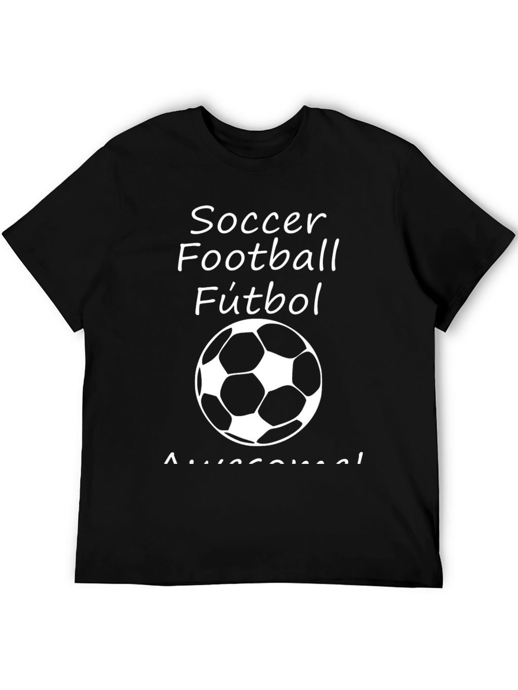 Soccer Football Fútbol T-Shirt - Black