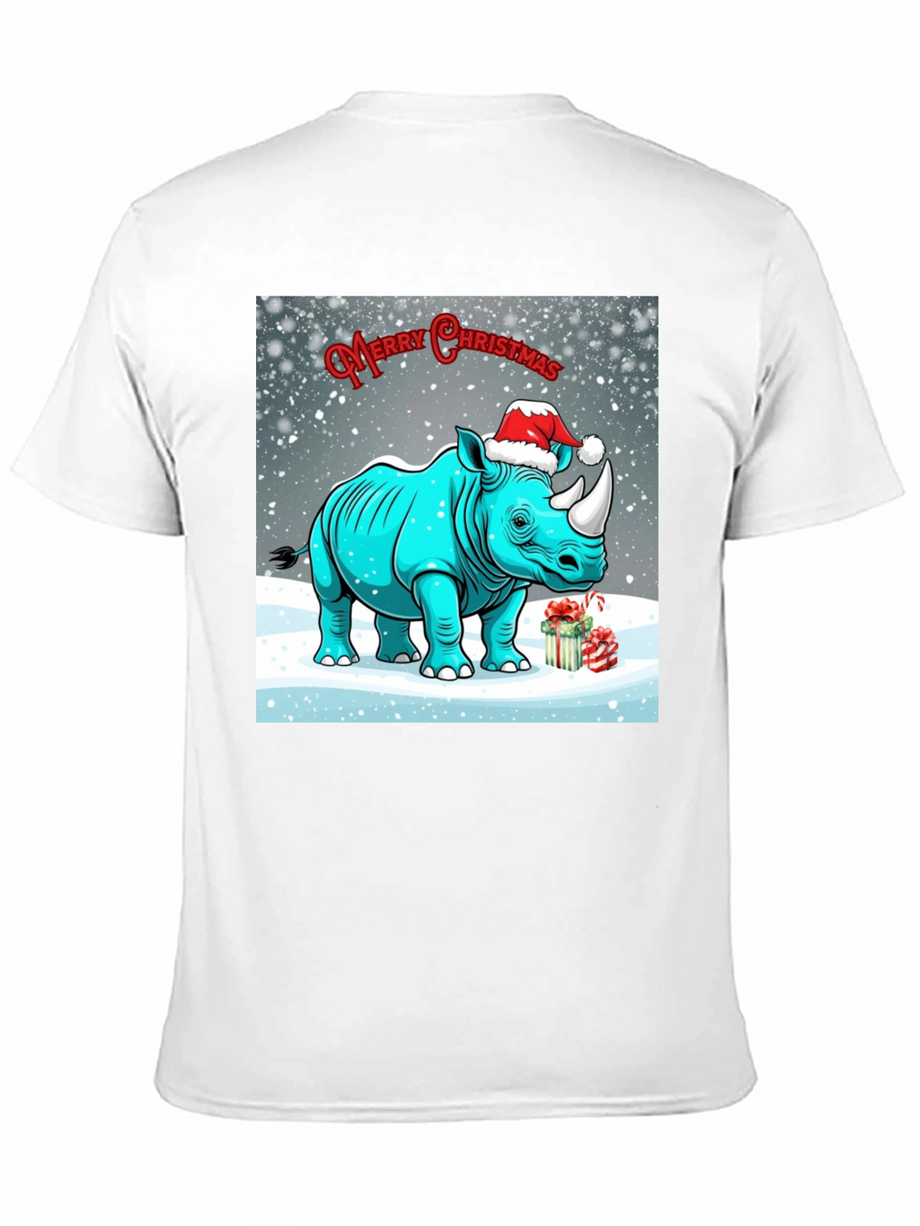Christmas Rhino T-Shirt