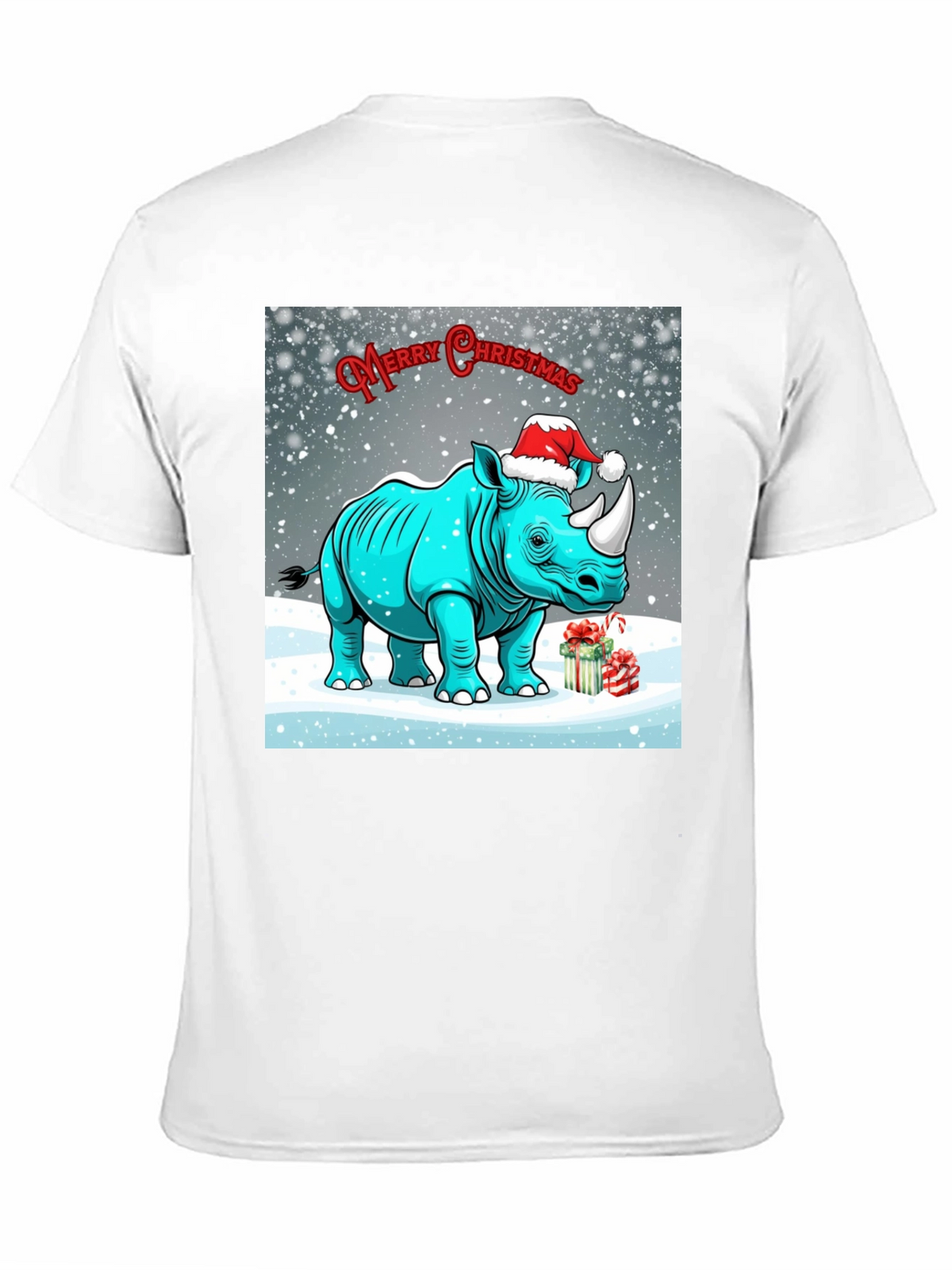 Christmas Rhino T-Shirt