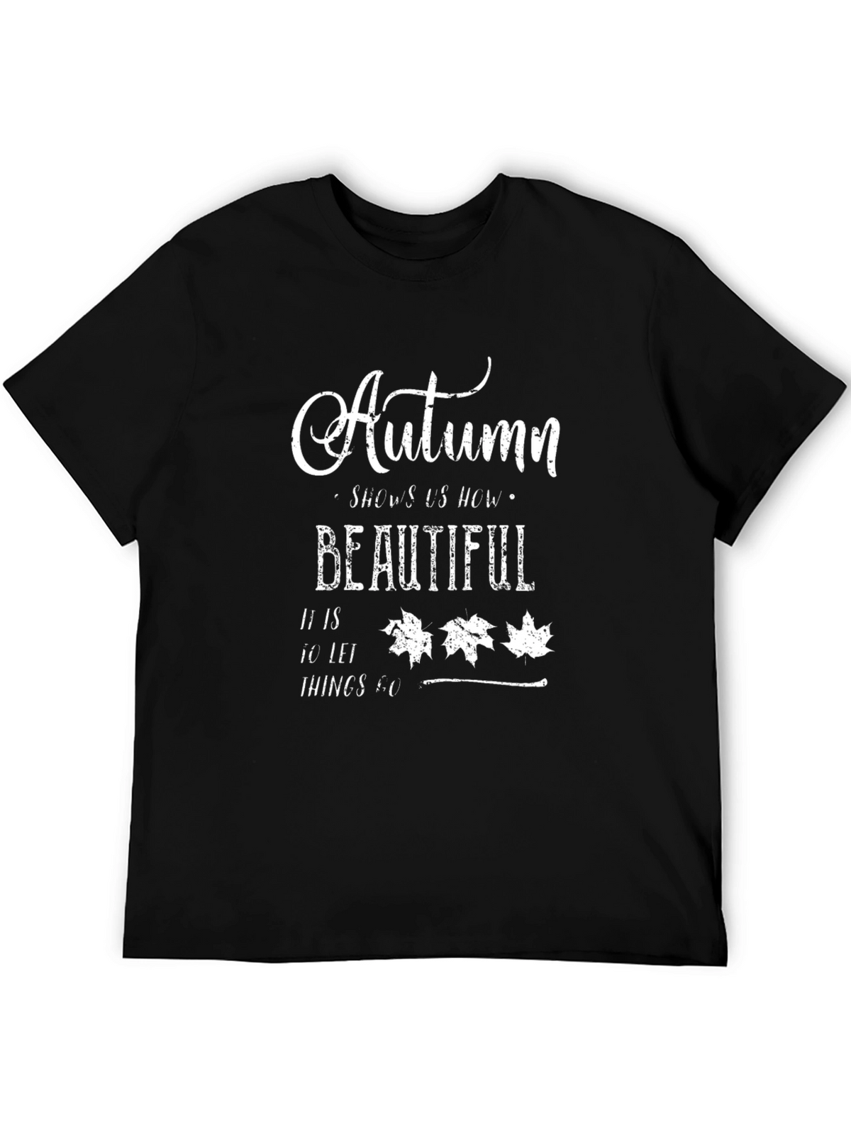 Autumn Graphic Tee - Shows Us How Beautiful