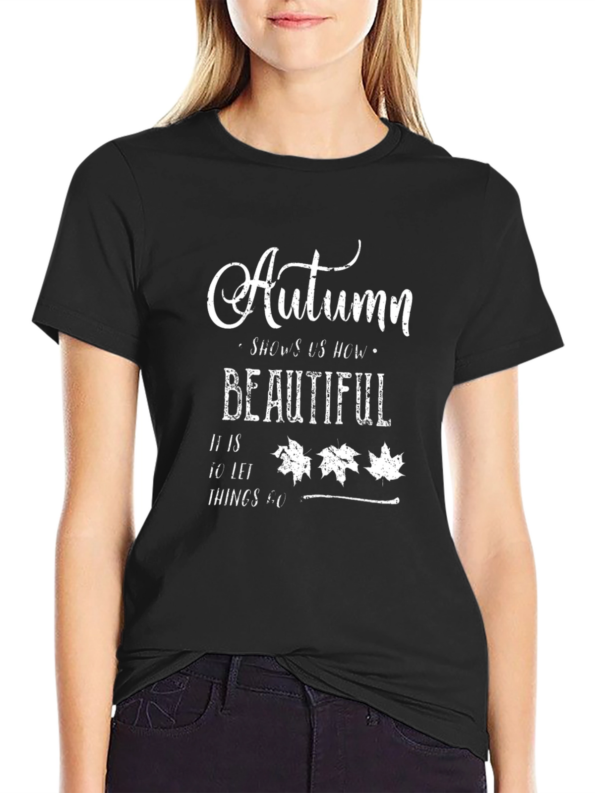 Autumn Graphic Tee - Shows Us How Beautiful