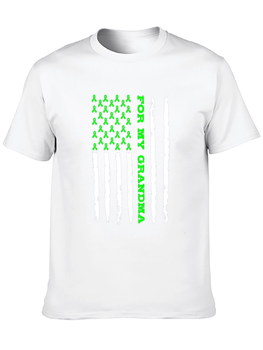 For My Grandma Awareness Ribbon Graphic Tee