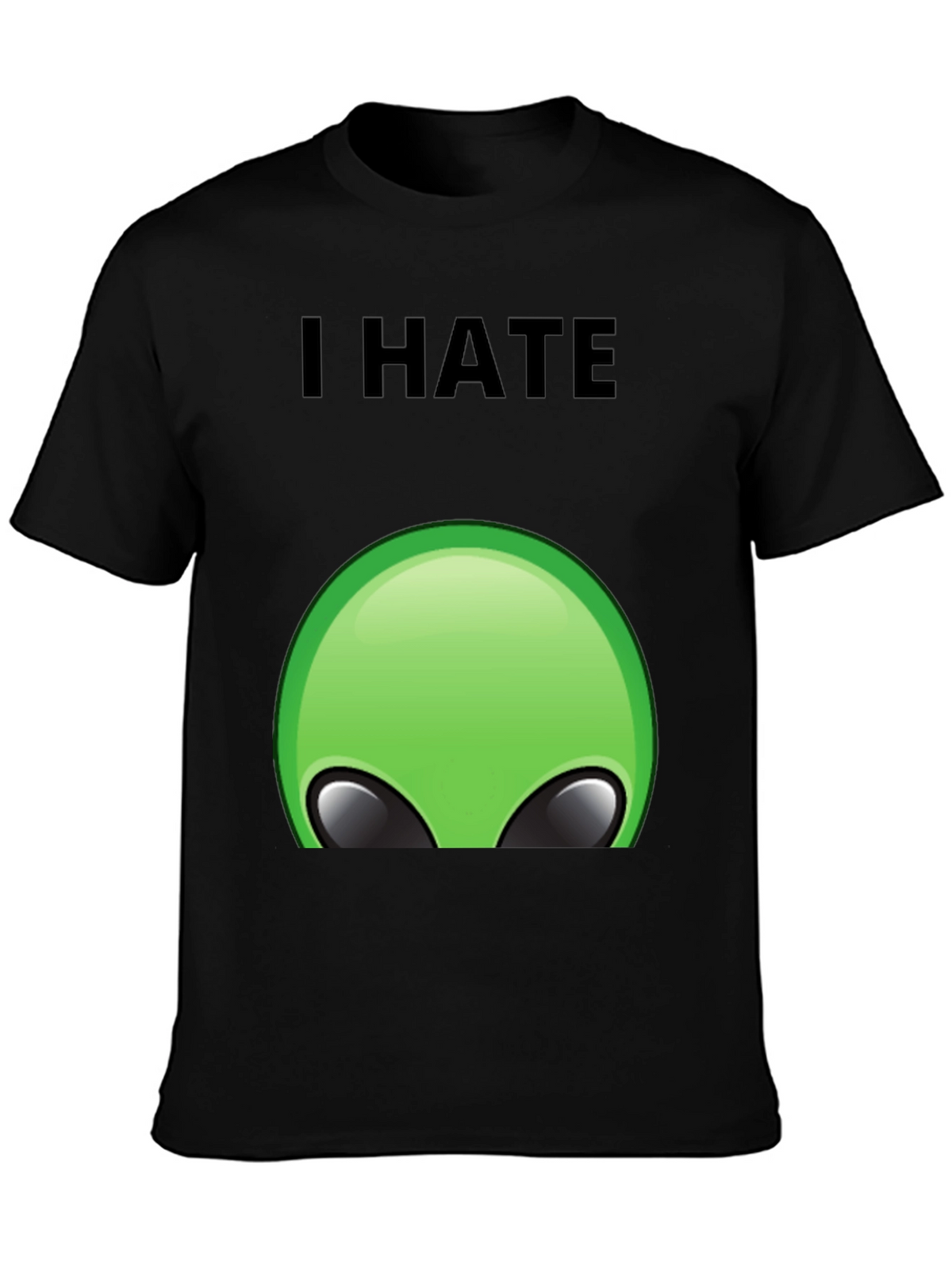 I Hate Aliens T-Shirt - Funny Graphic Tee