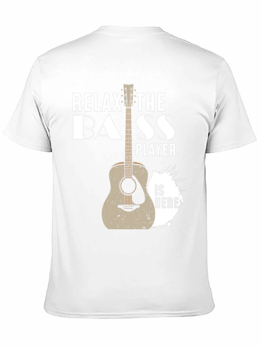 Relax Bass Player T-Shirt - Musician Apparel