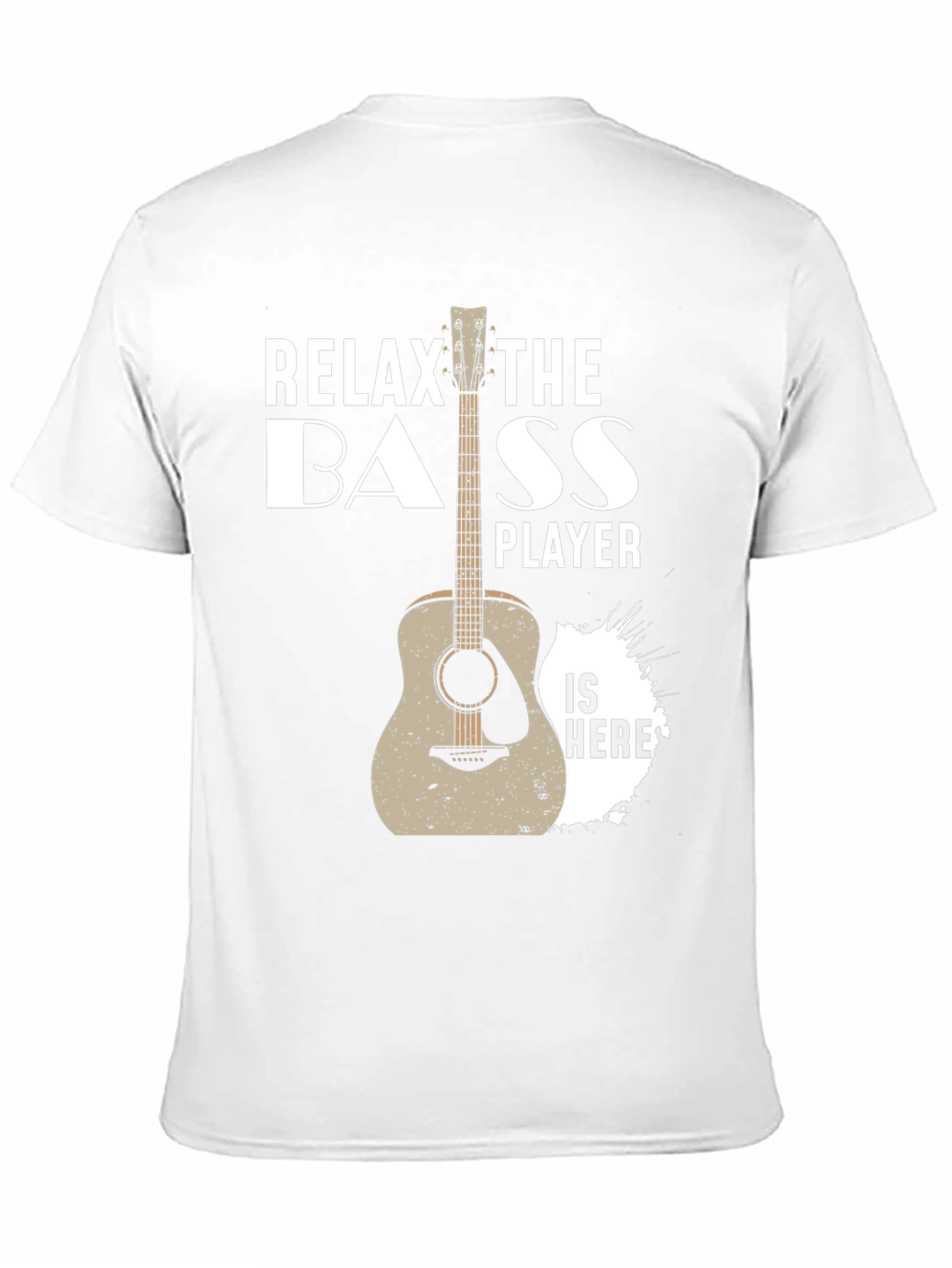 Relax Bass Player T-Shirt - Musician Apparel