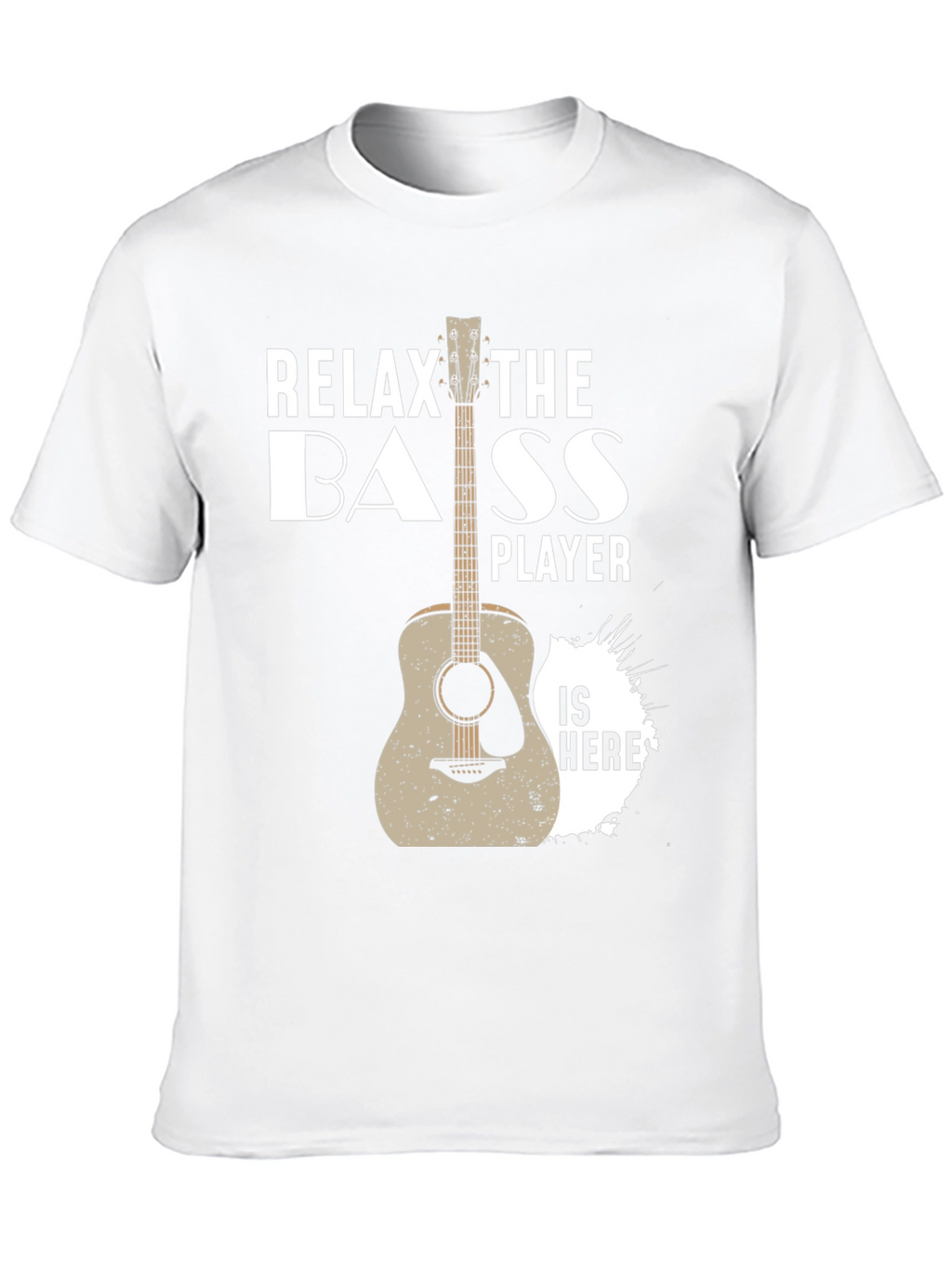 Relax Bass Player T-Shirt - Musician Apparel