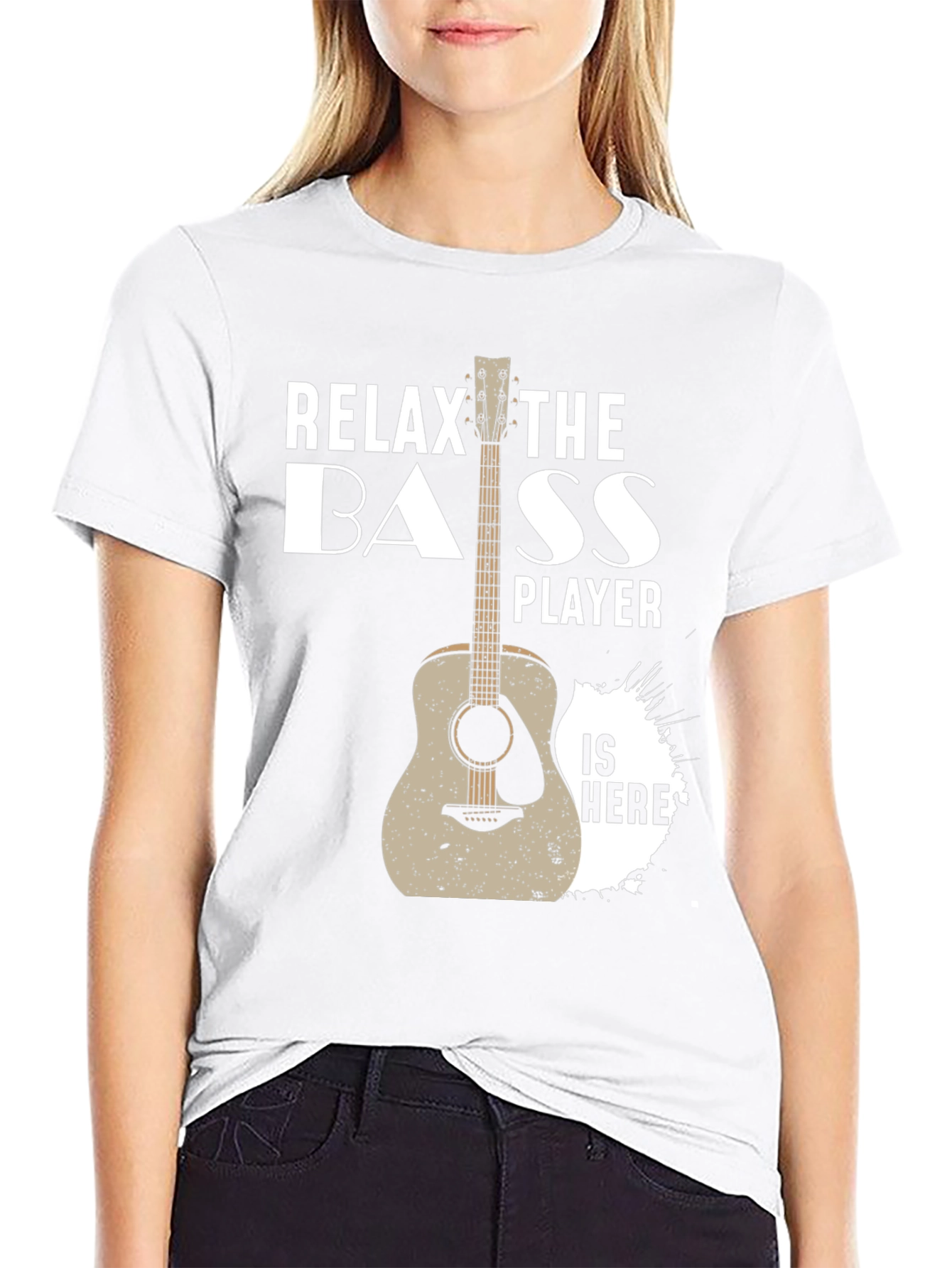 Relax Bass Player T-Shirt - Musician Apparel