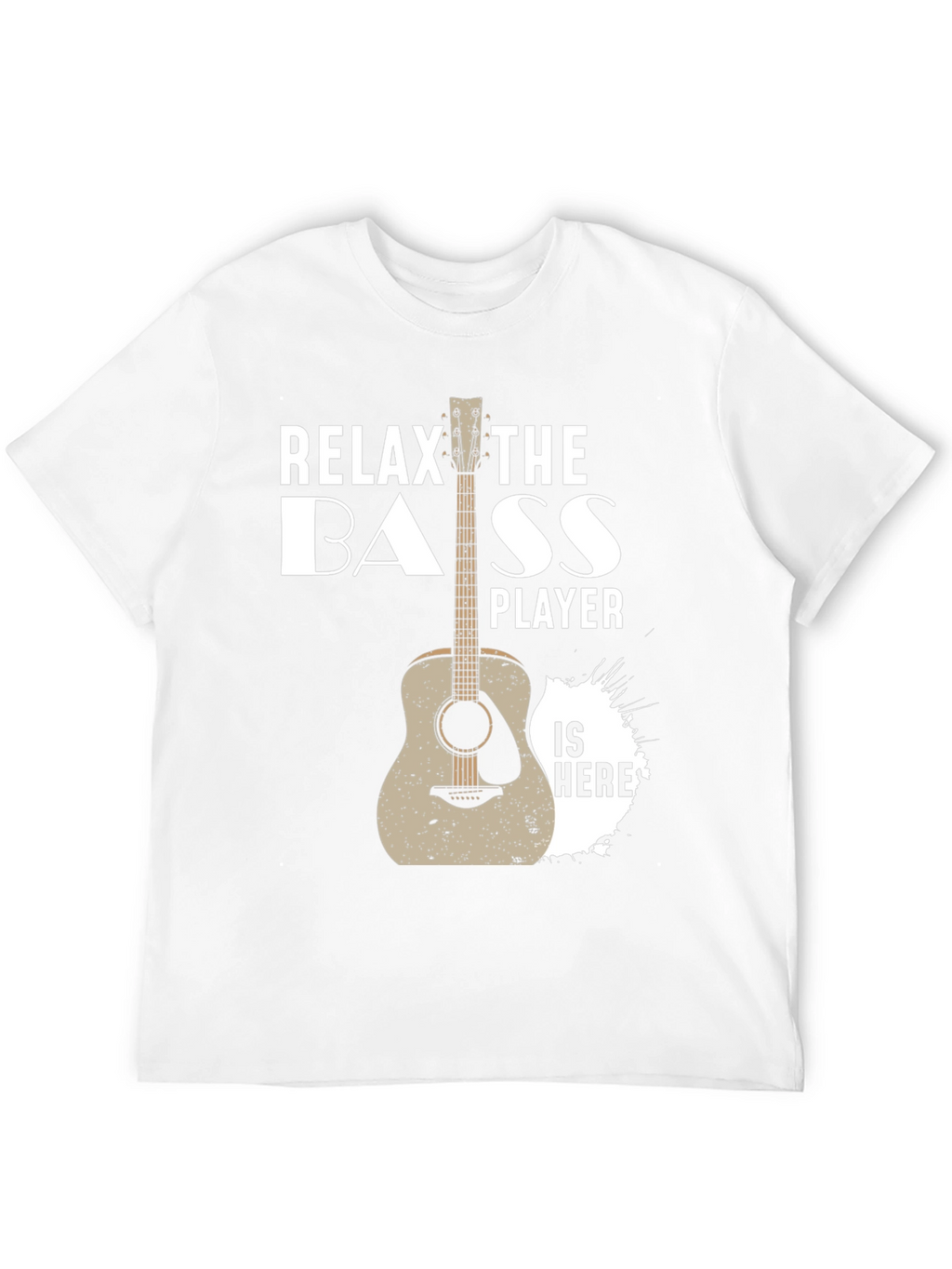 Relax Bass Player T-Shirt - Musician Apparel