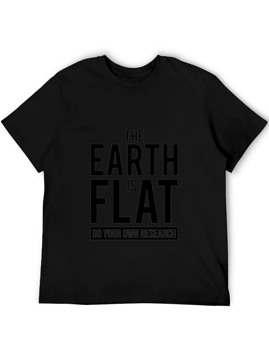 Flat Earth Conspiracy T-Shirt