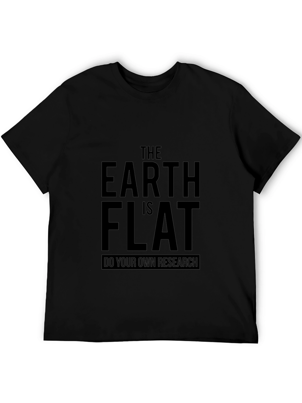 Flat Earth Conspiracy T-Shirt