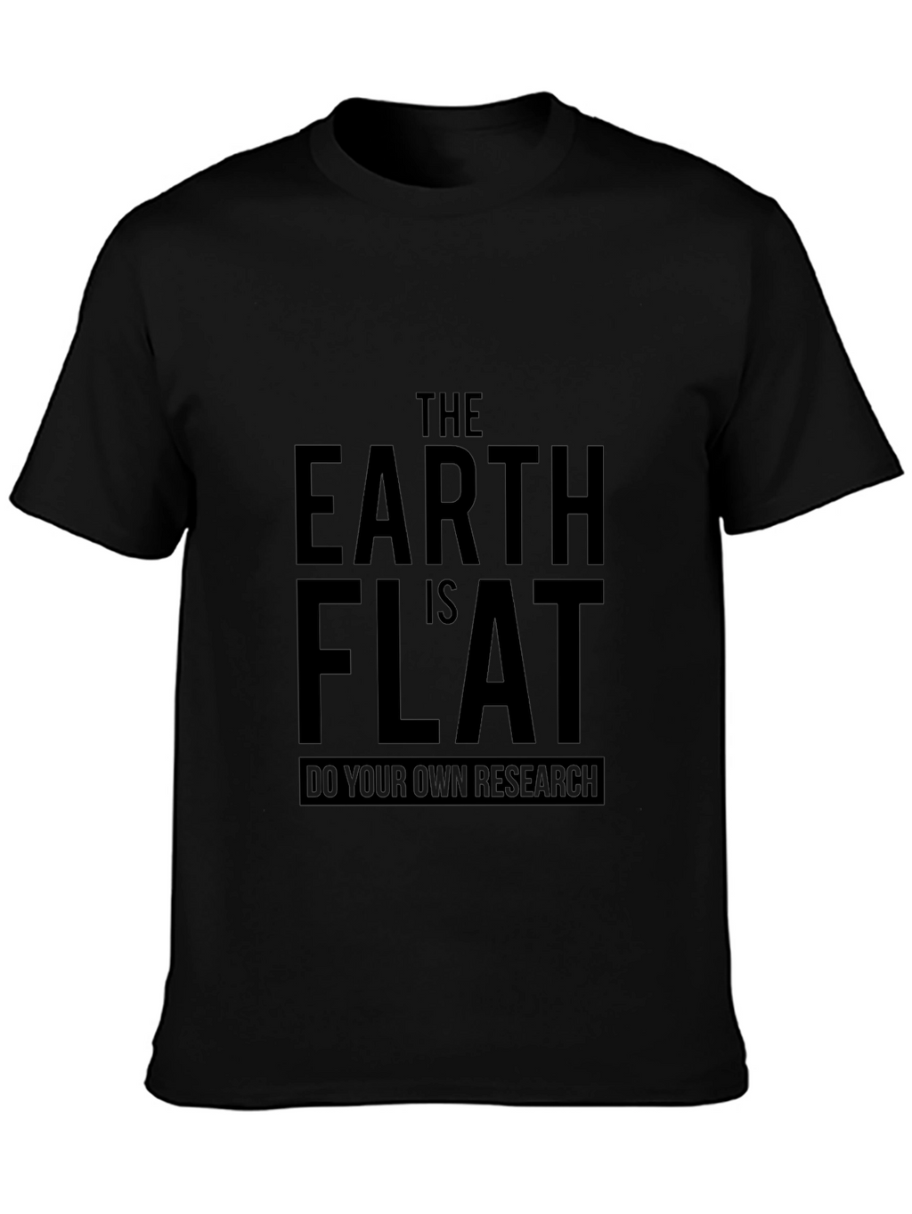 Flat Earth Conspiracy T-Shirt
