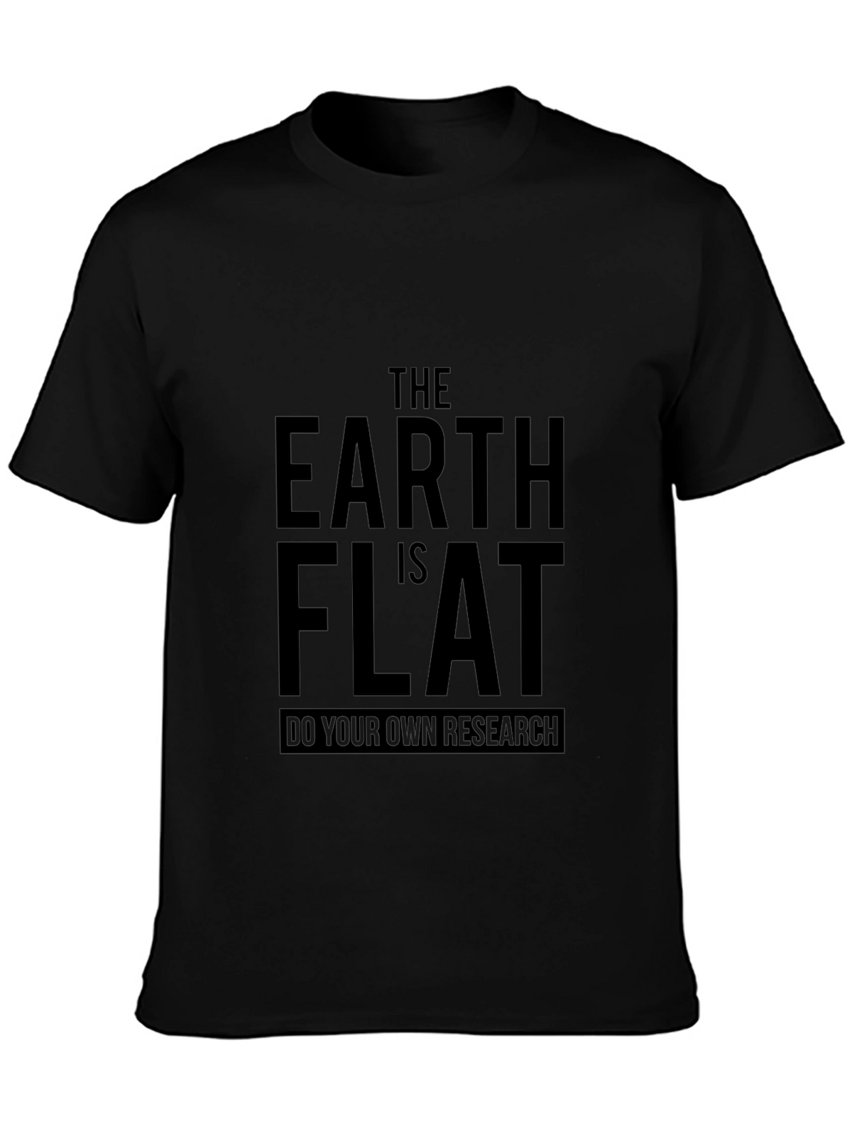 Flat Earth Conspiracy T-Shirt