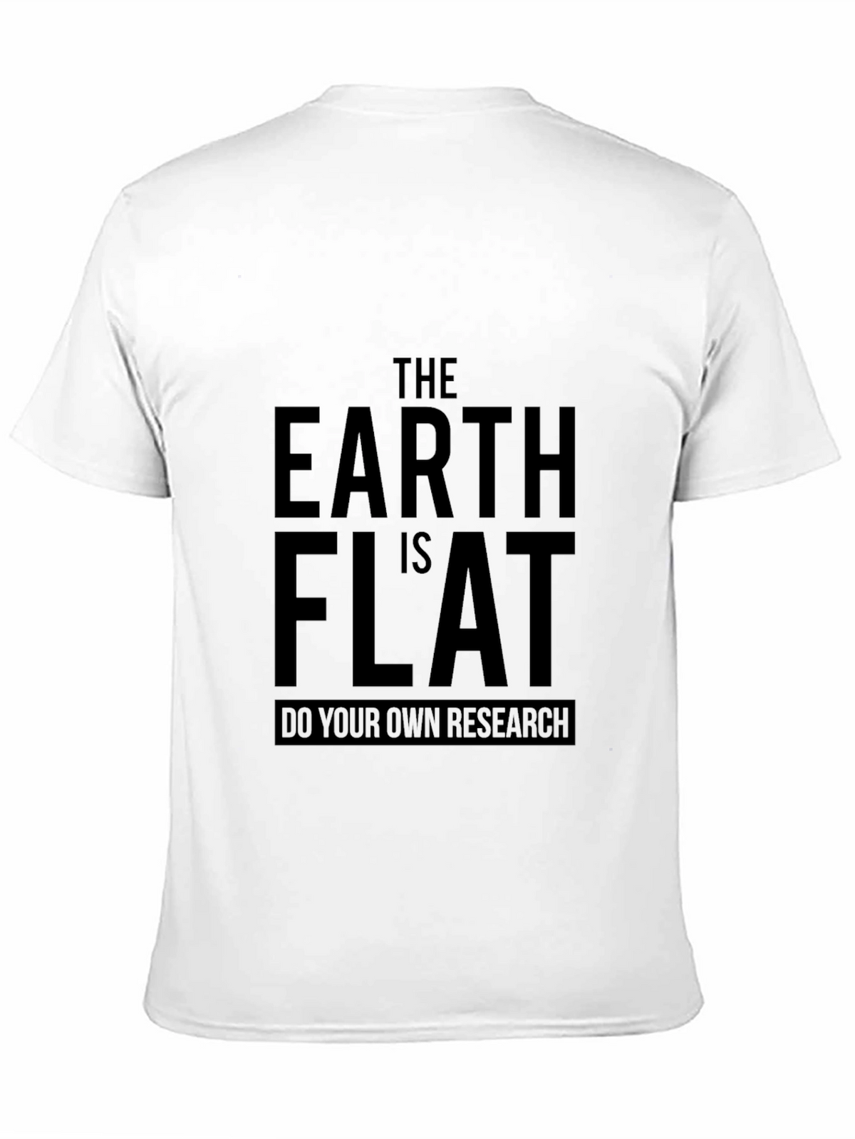 Flat Earth Conspiracy T-Shirt