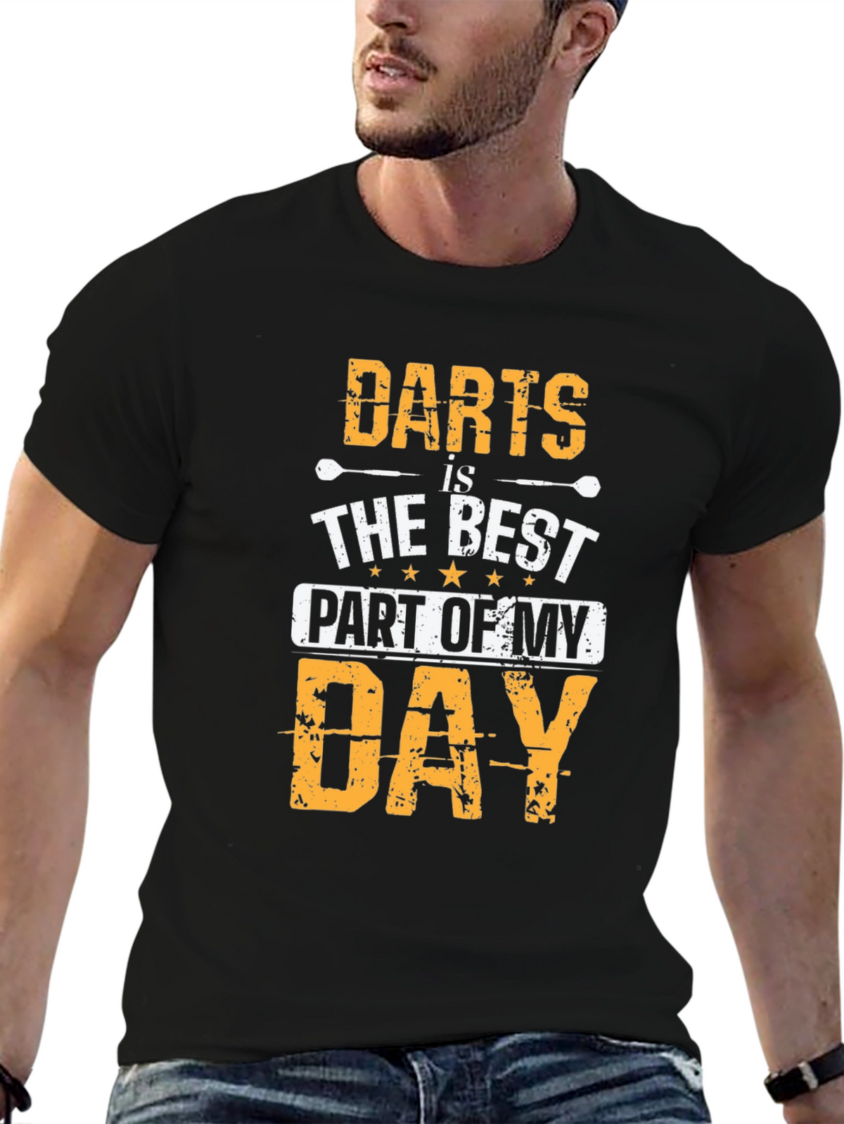 Darts is The Best Part of My Day T-Shirt