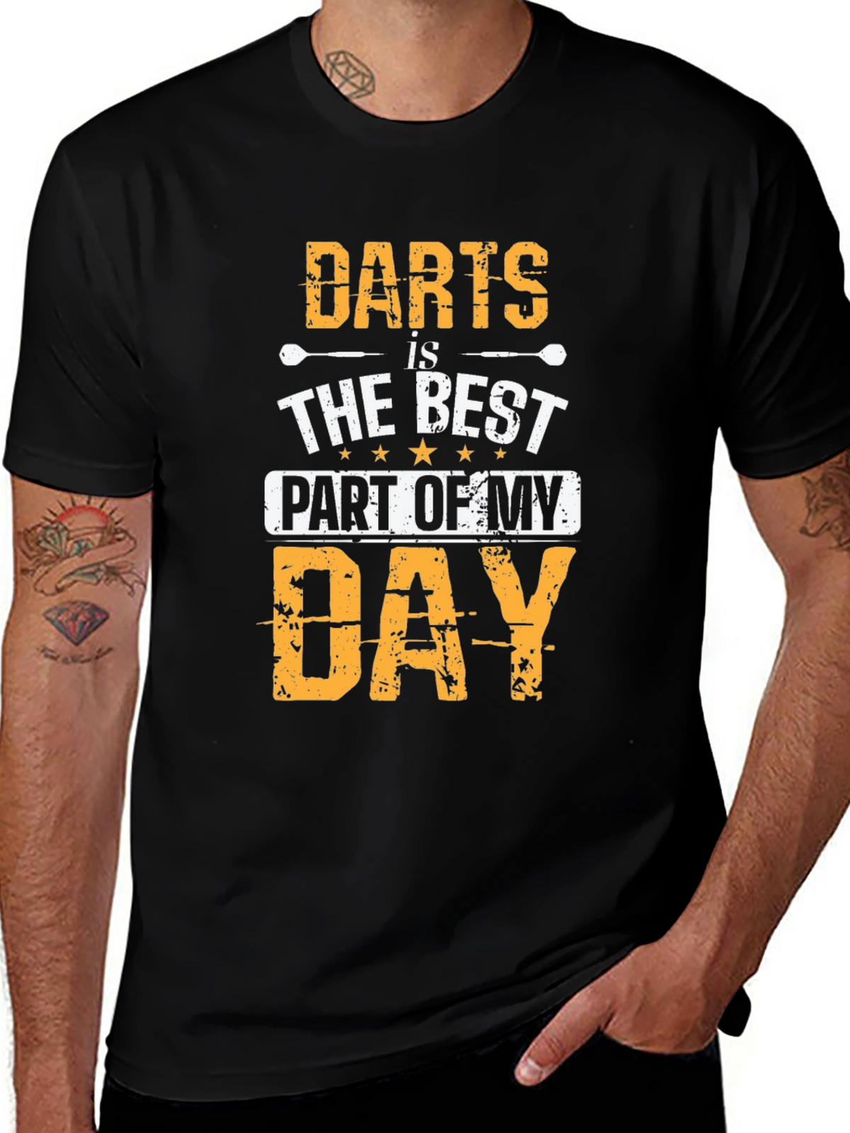 Darts is The Best Part of My Day T-Shirt