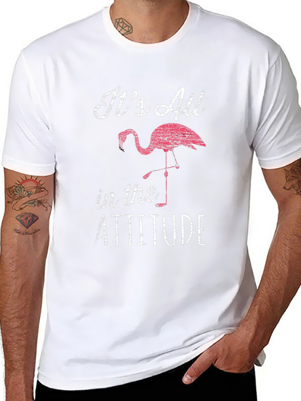 Flamingo Attitude T-Shirt