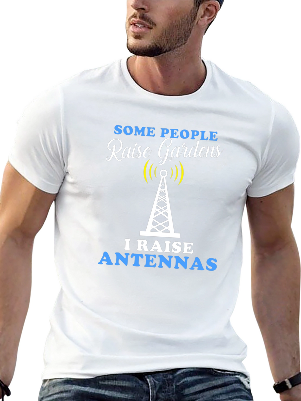 Raise Antennas Graphic T-Shirt