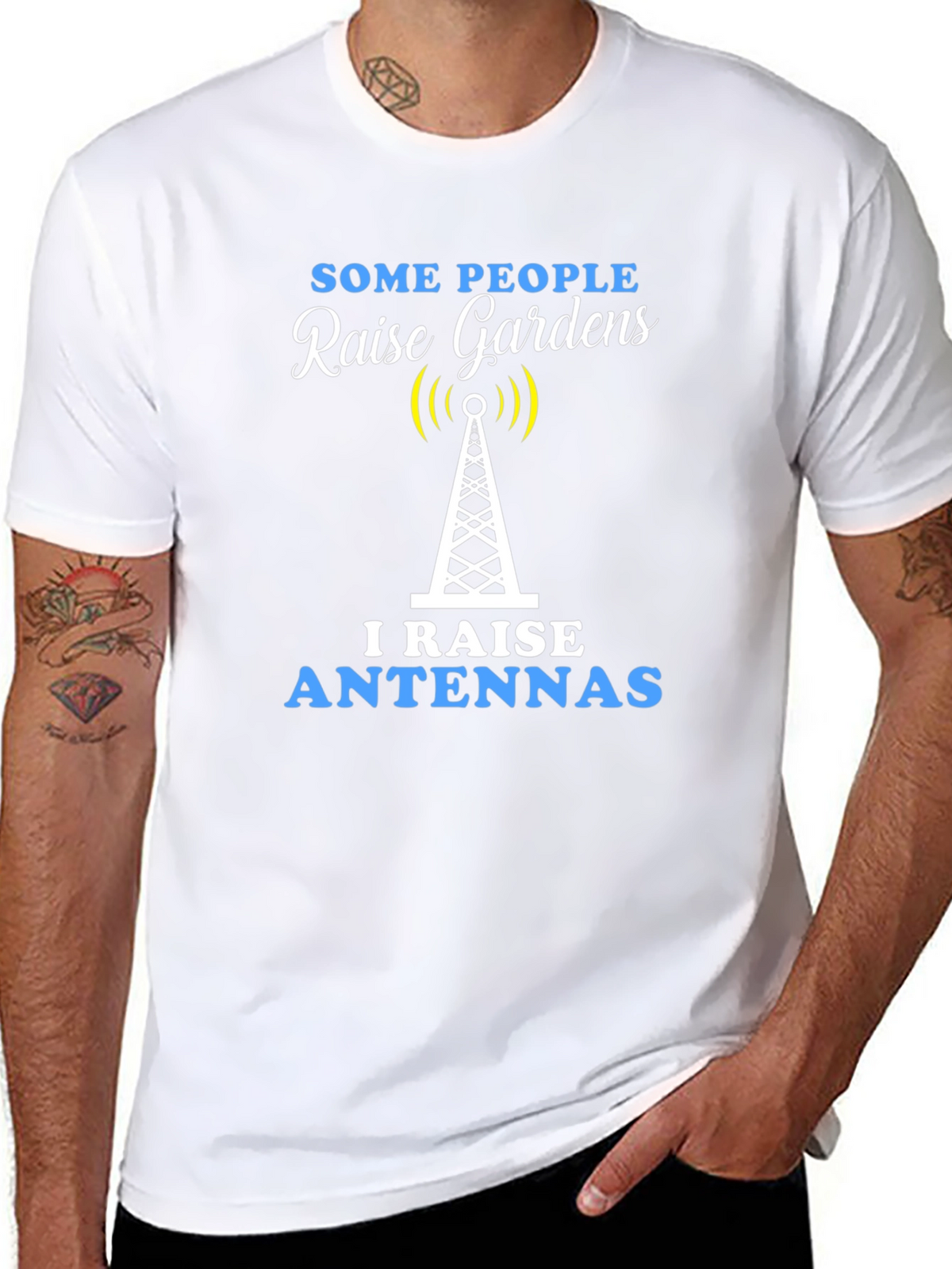 Raise Antennas Graphic T-Shirt