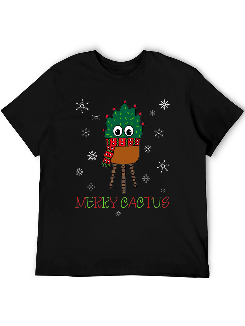 Merry Cactus Holiday T-Shirt