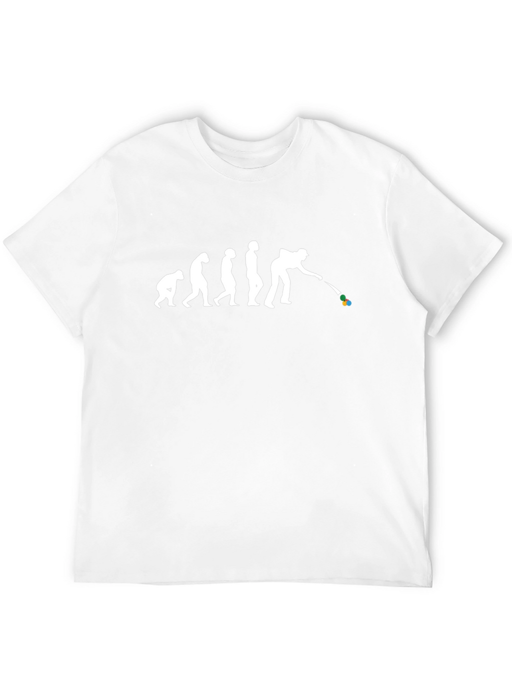 Evolution of Billiards T-Shirt - Black