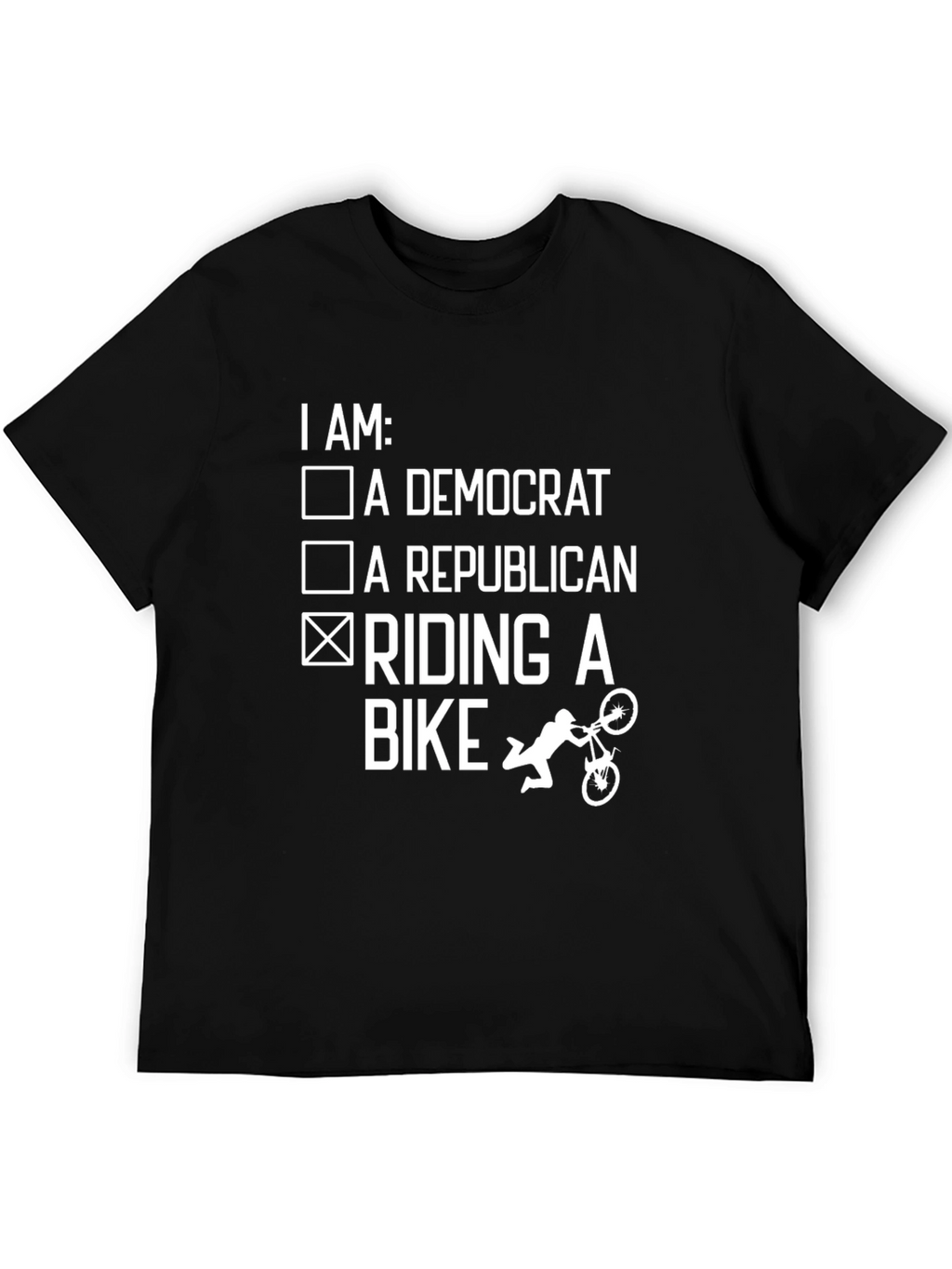 Funny Political Bike Rider T-Shirt