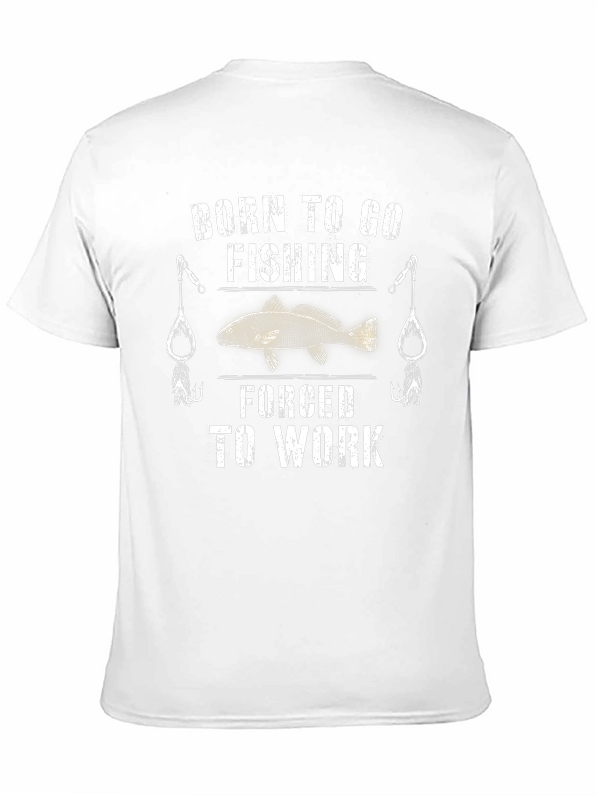 Born to Go Fishing Mens Graphic Tee