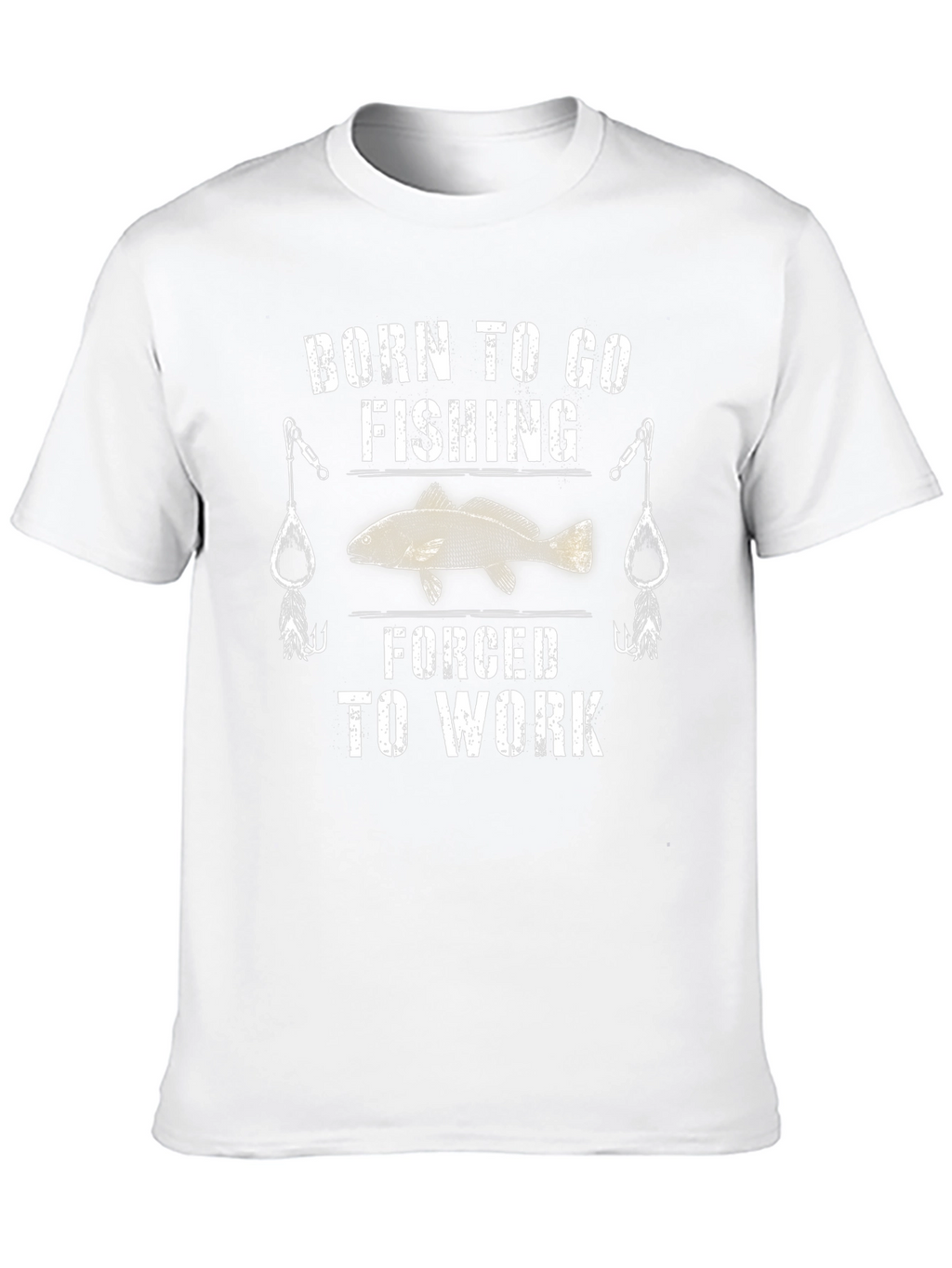 Born to Go Fishing Mens Graphic Tee