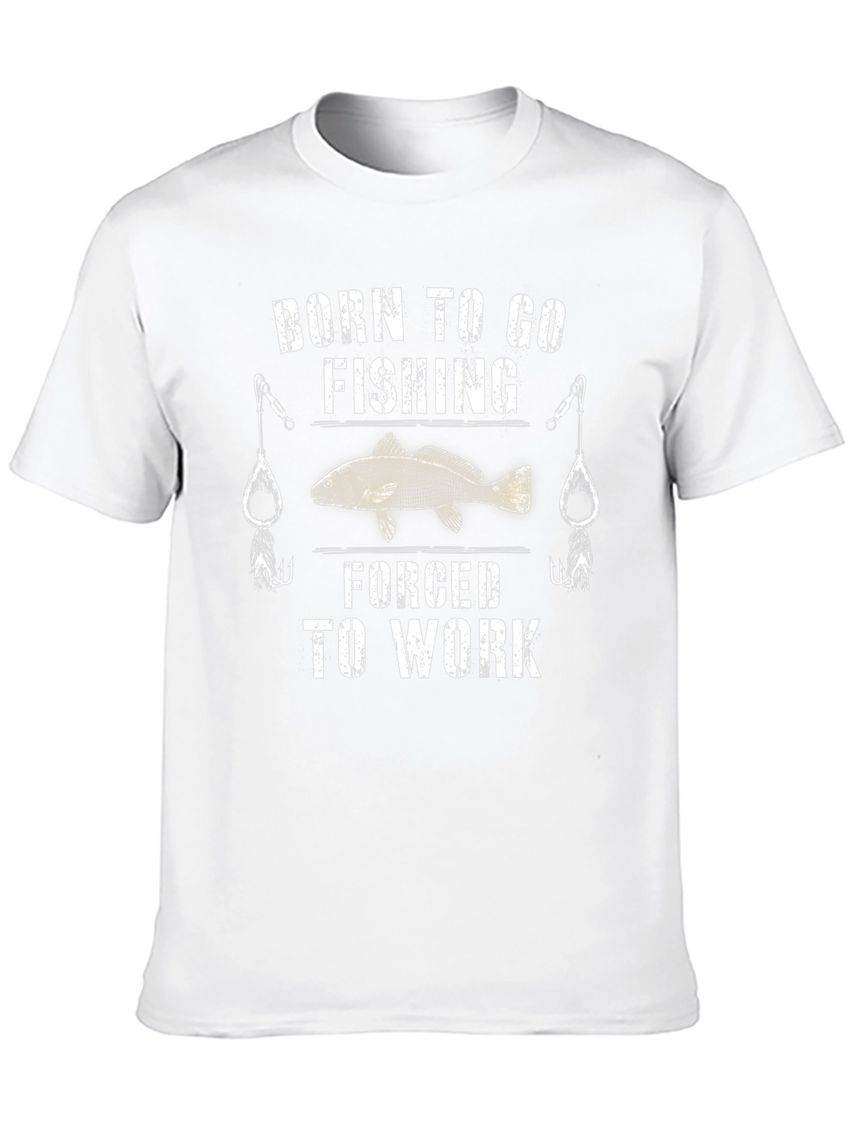 Born to Go Fishing Mens Graphic Tee
