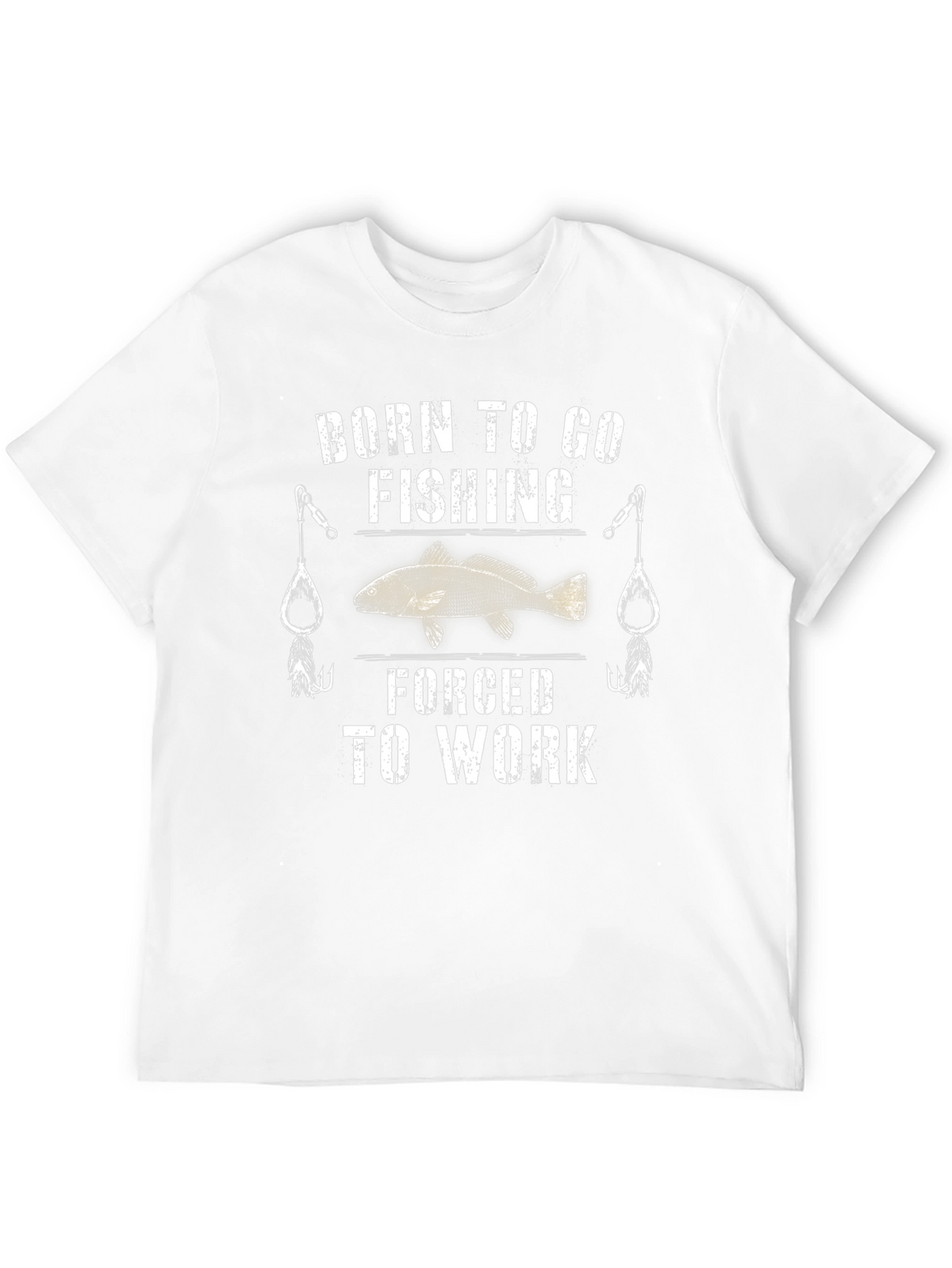 Born to Go Fishing Mens Graphic Tee