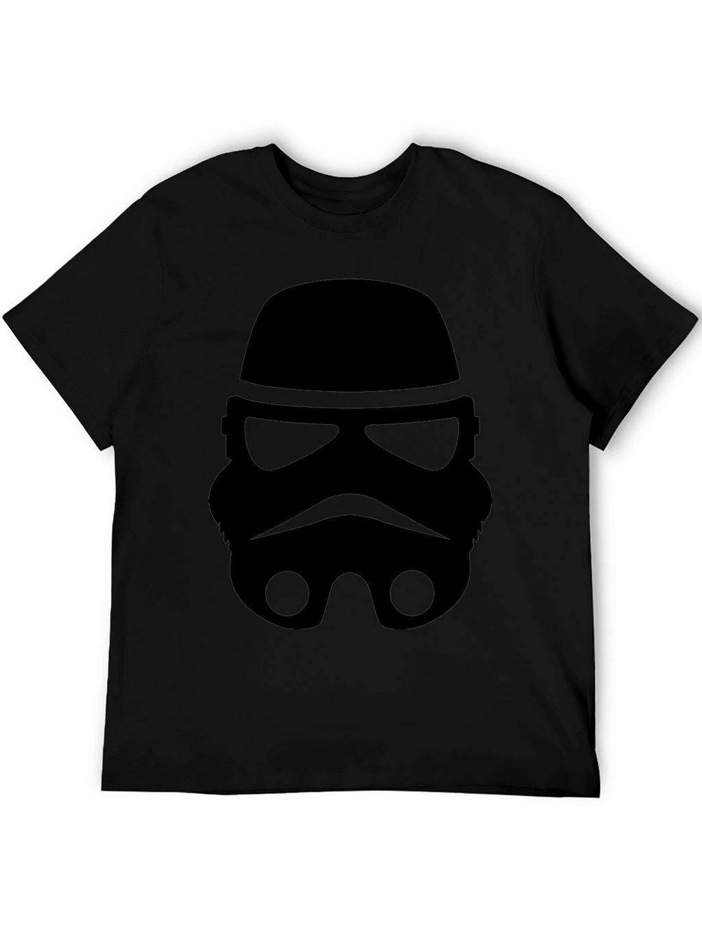 Stormtrooper Graphic Tee - Black Cotton Blend