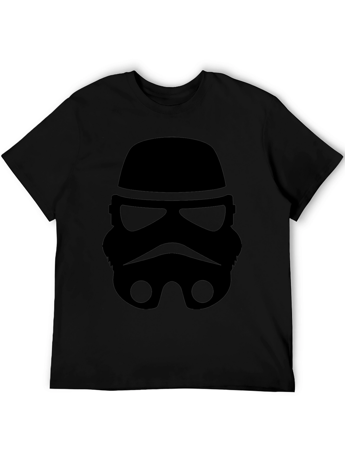 Stormtrooper Graphic Tee - Black Cotton Blend
