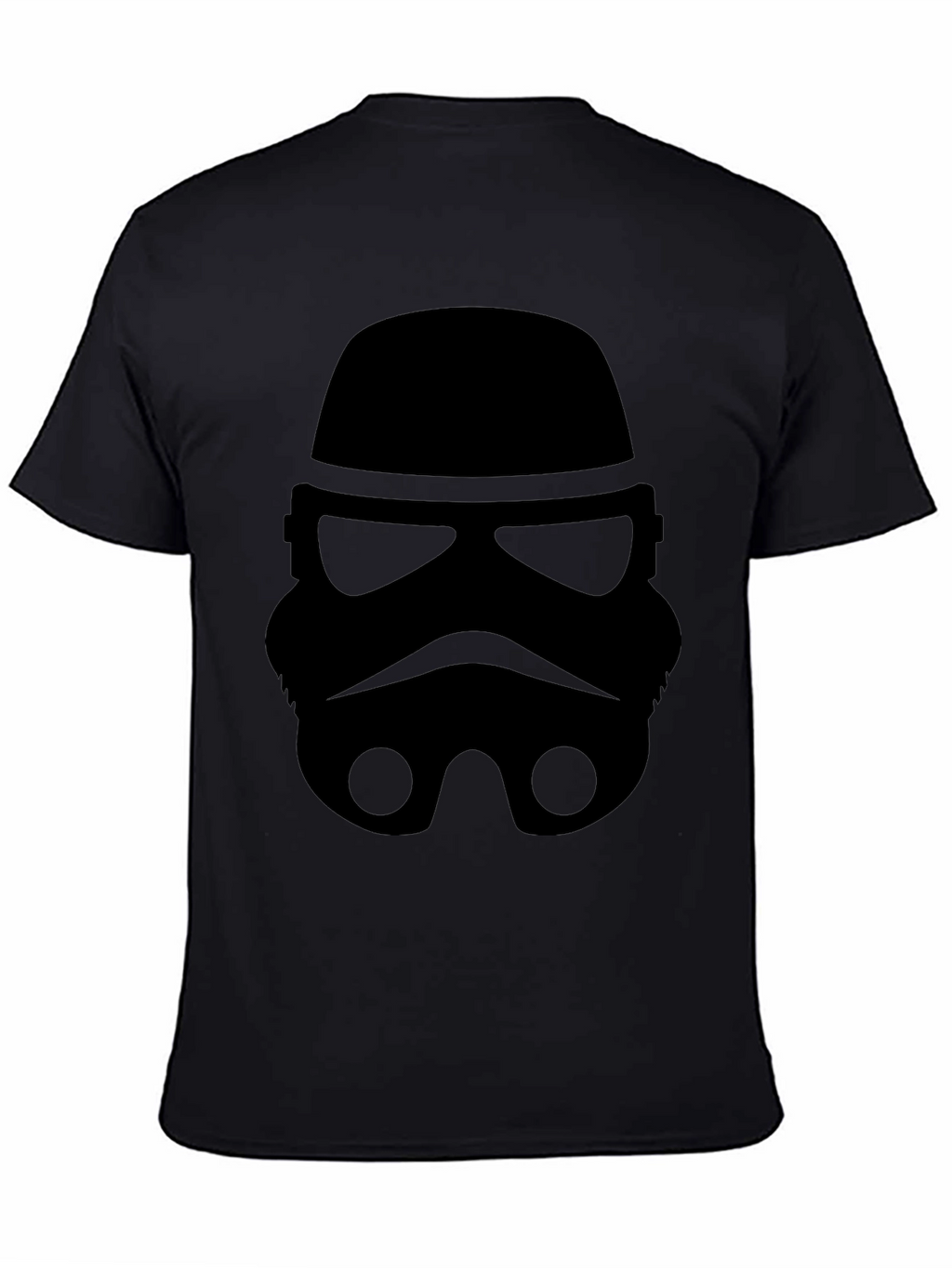 Stormtrooper Graphic Tee - Black Cotton Blend