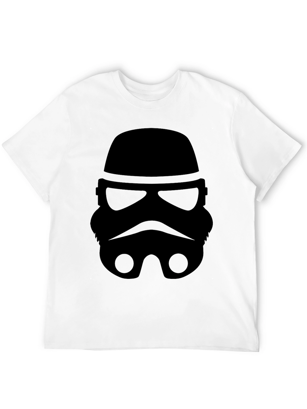 Stormtrooper Graphic Tee - Black Cotton Blend