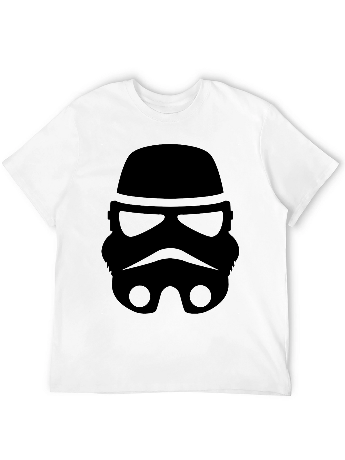 Stormtrooper Graphic Tee - Black Cotton Blend