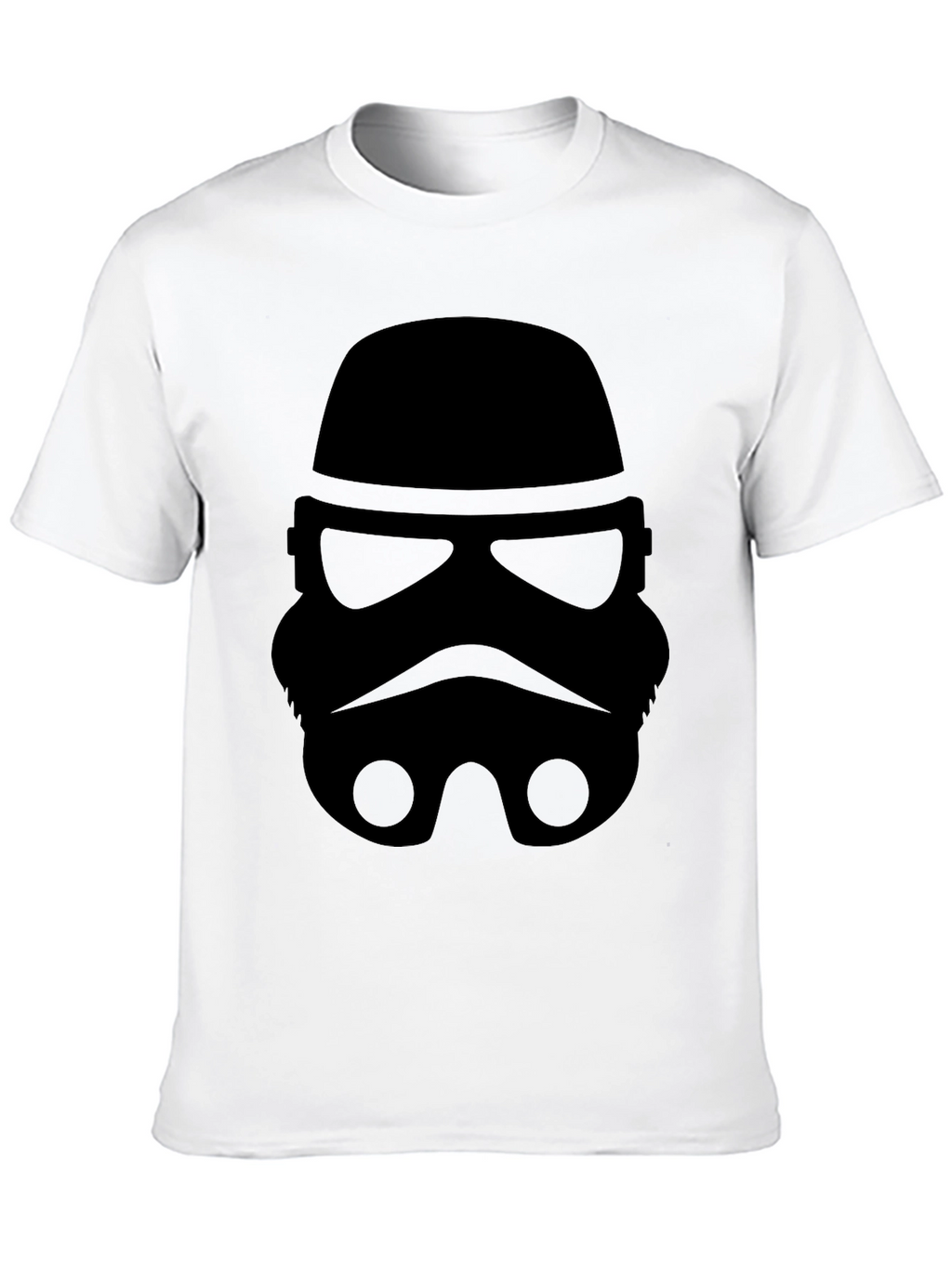Stormtrooper Graphic Tee - Black Cotton Blend