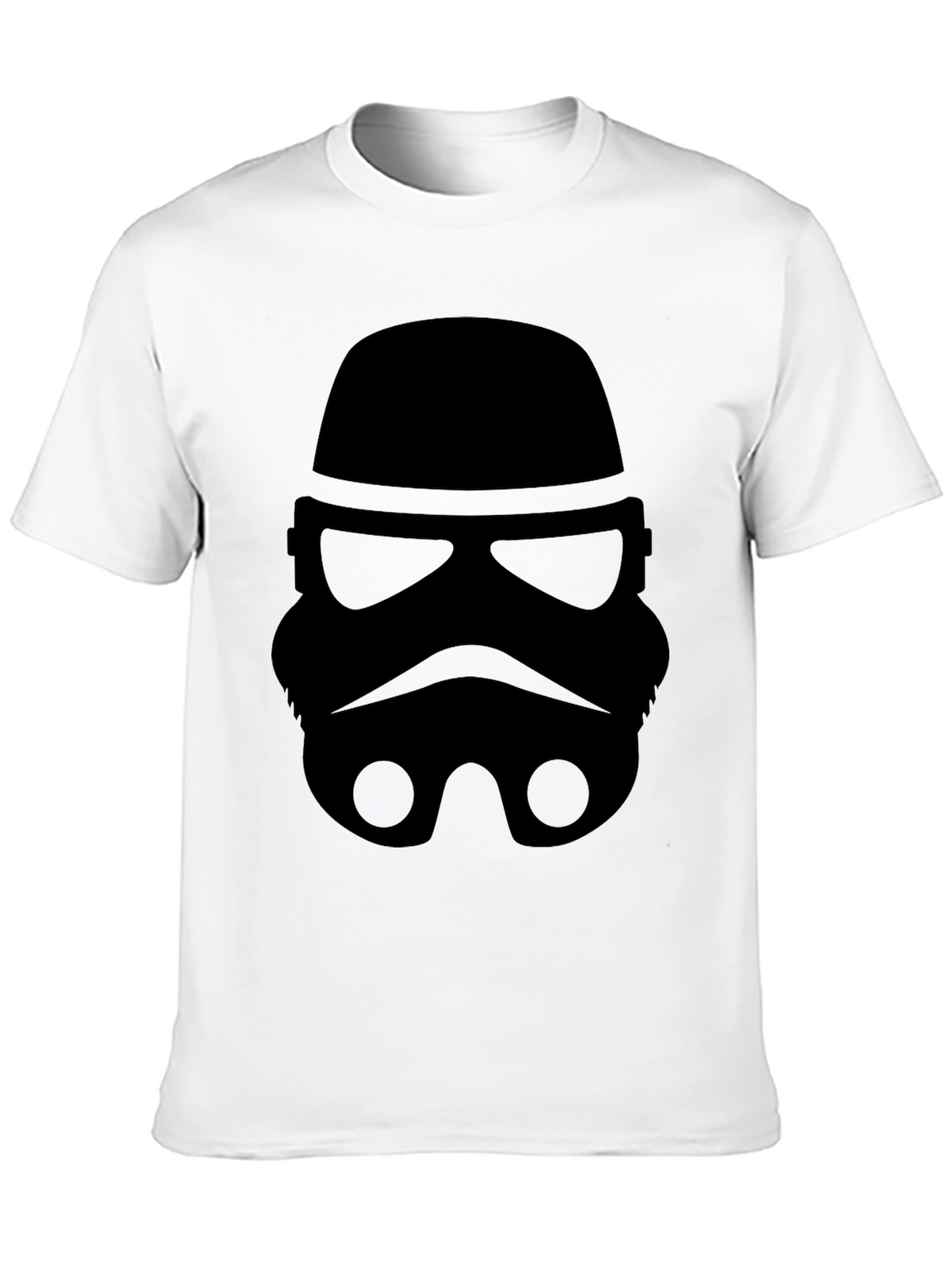Stormtrooper Graphic Tee - Black Cotton Blend