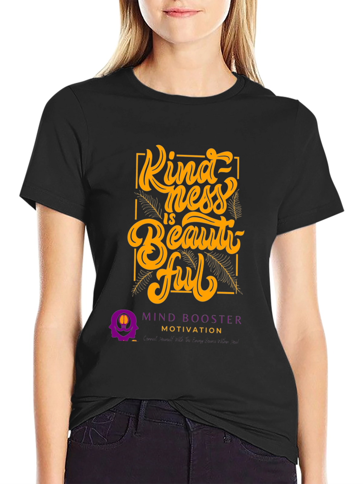 Kindness is Beautiful Graphic Tee - Motivational T-Shirt