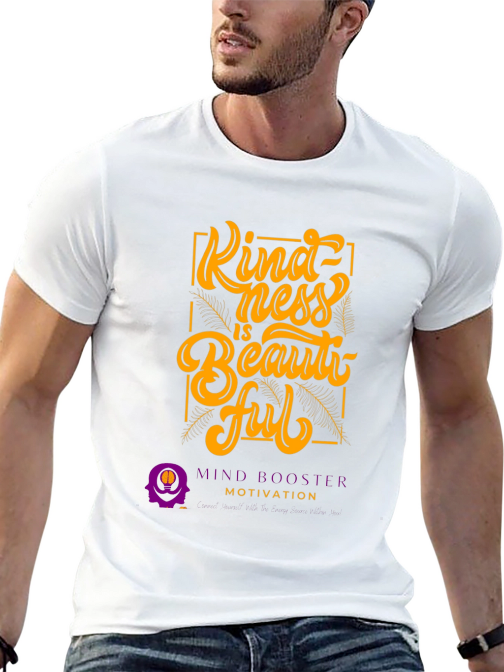 Kindness is Beautiful Graphic Tee - Motivational T-Shirt