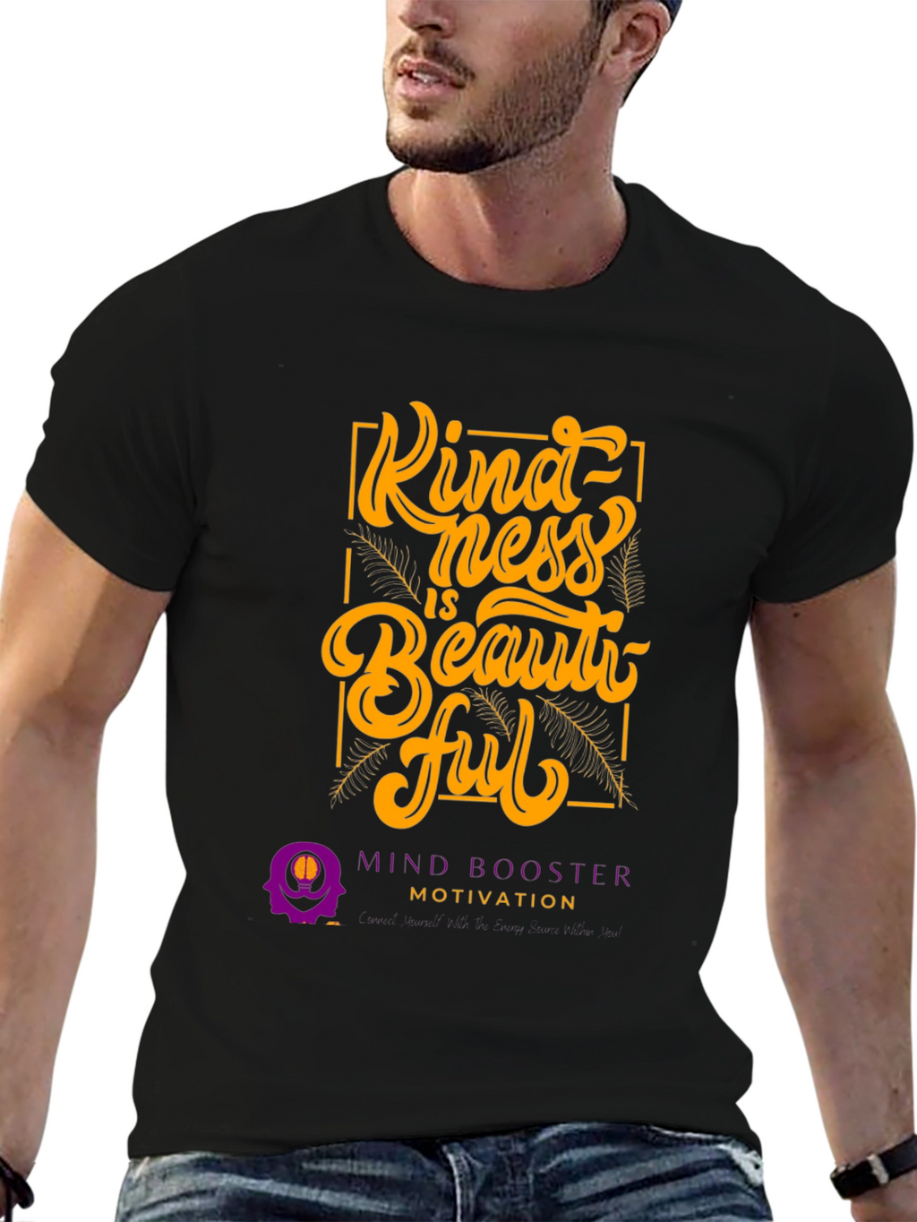 Kindness is Beautiful Graphic Tee - Motivational T-Shirt