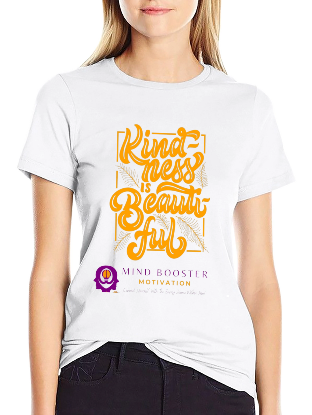 Kindness is Beautiful Graphic Tee - Motivational T-Shirt