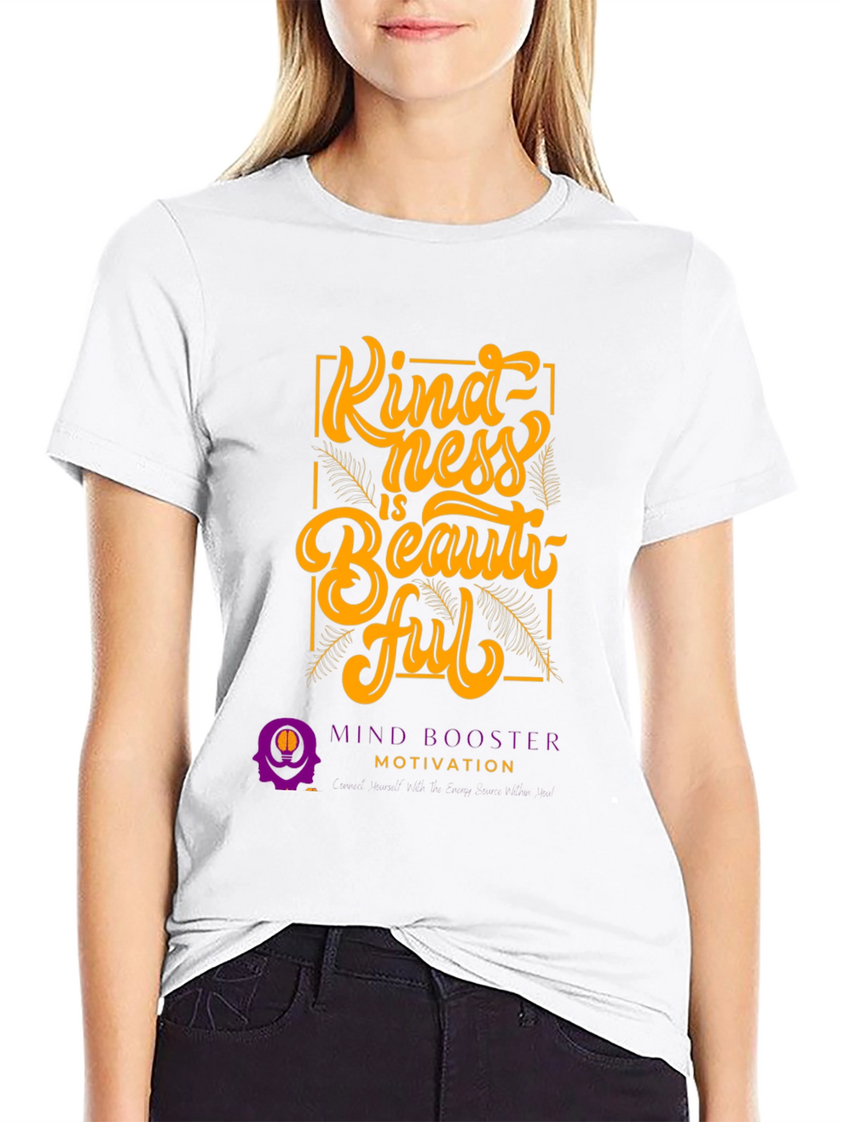 Kindness is Beautiful Graphic Tee - Motivational T-Shirt