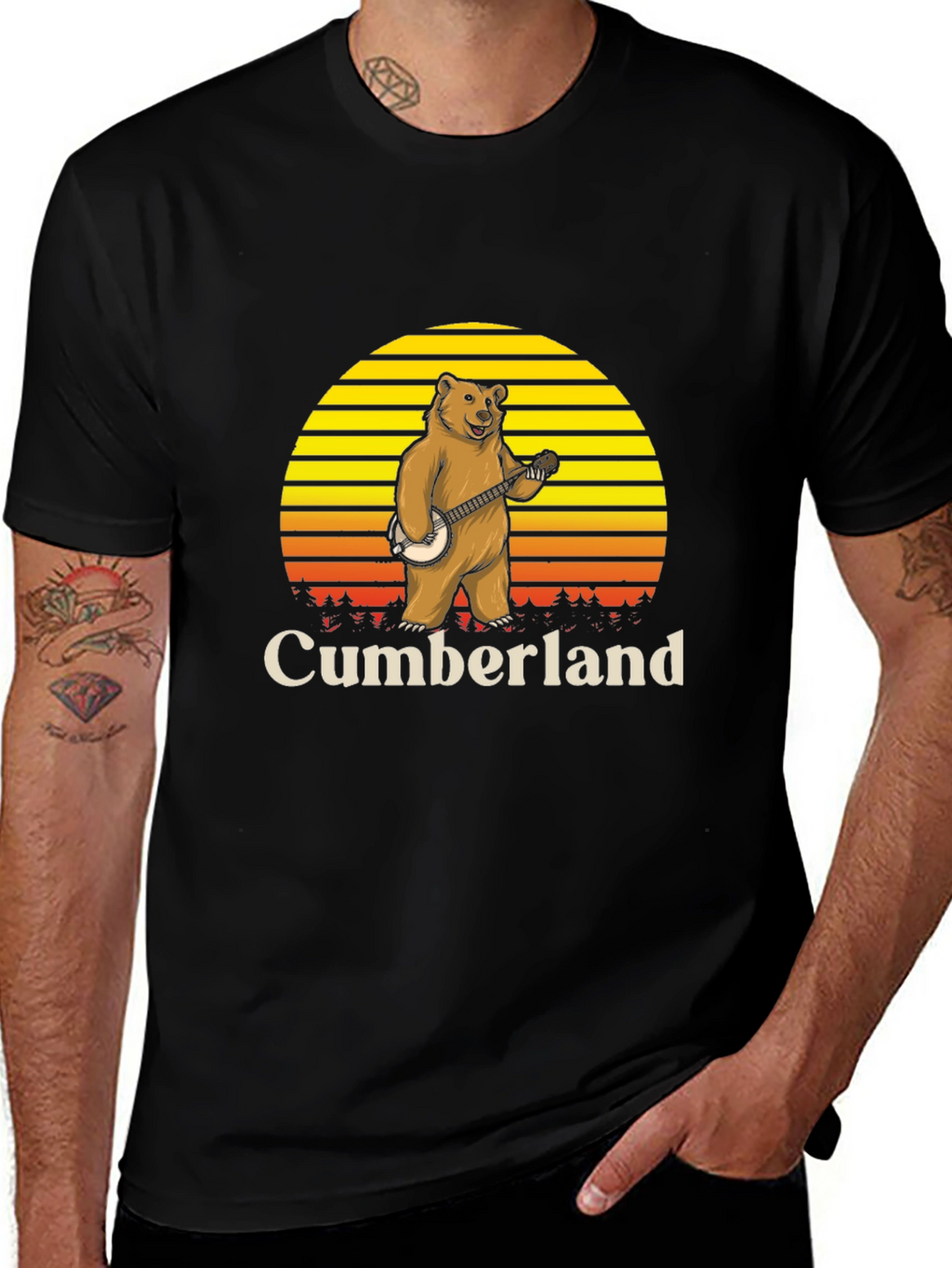 Cumberland Bear Banjo T-Shirt