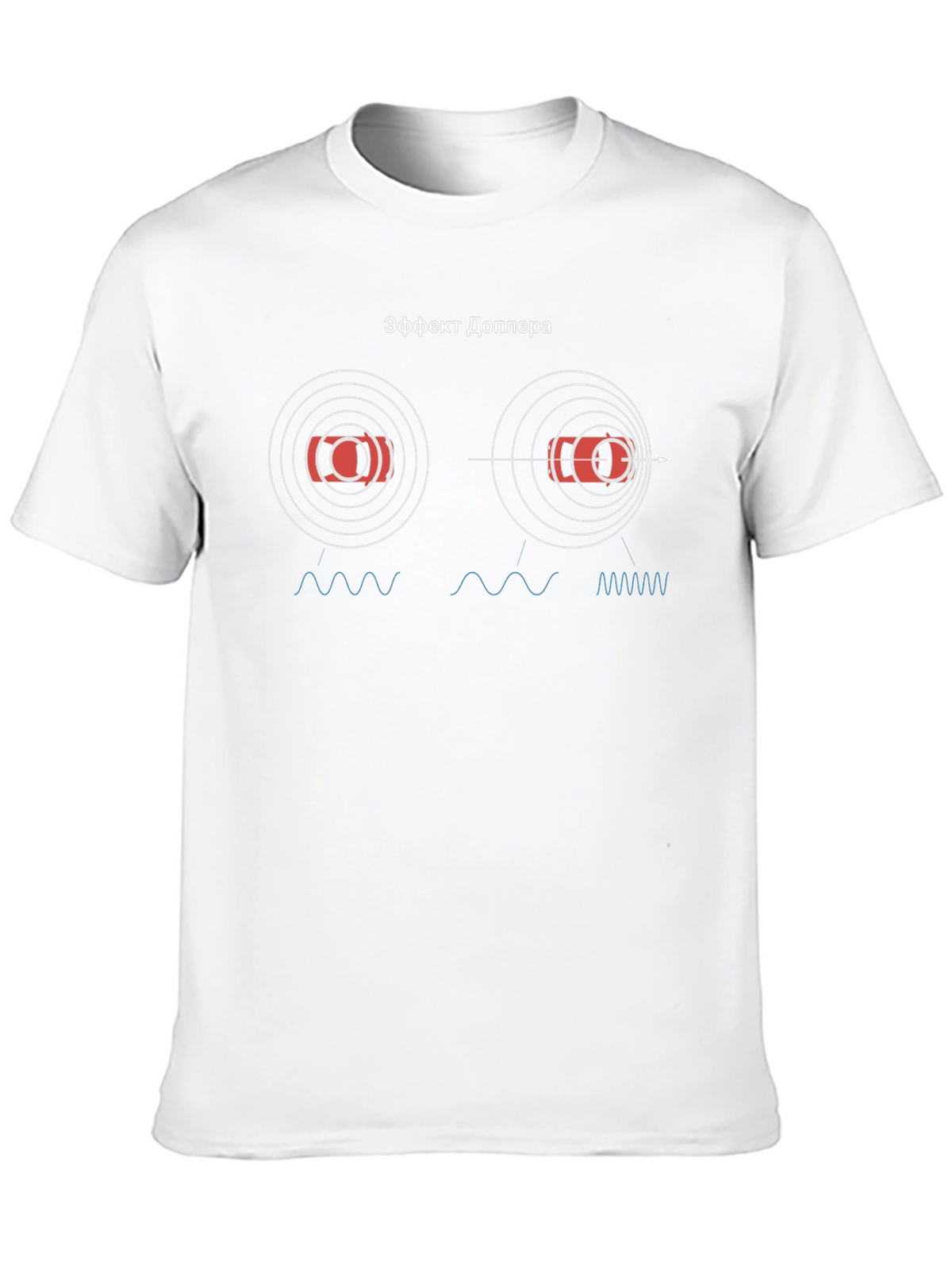 Doppler Effect Physics Graphic T-Shirt
