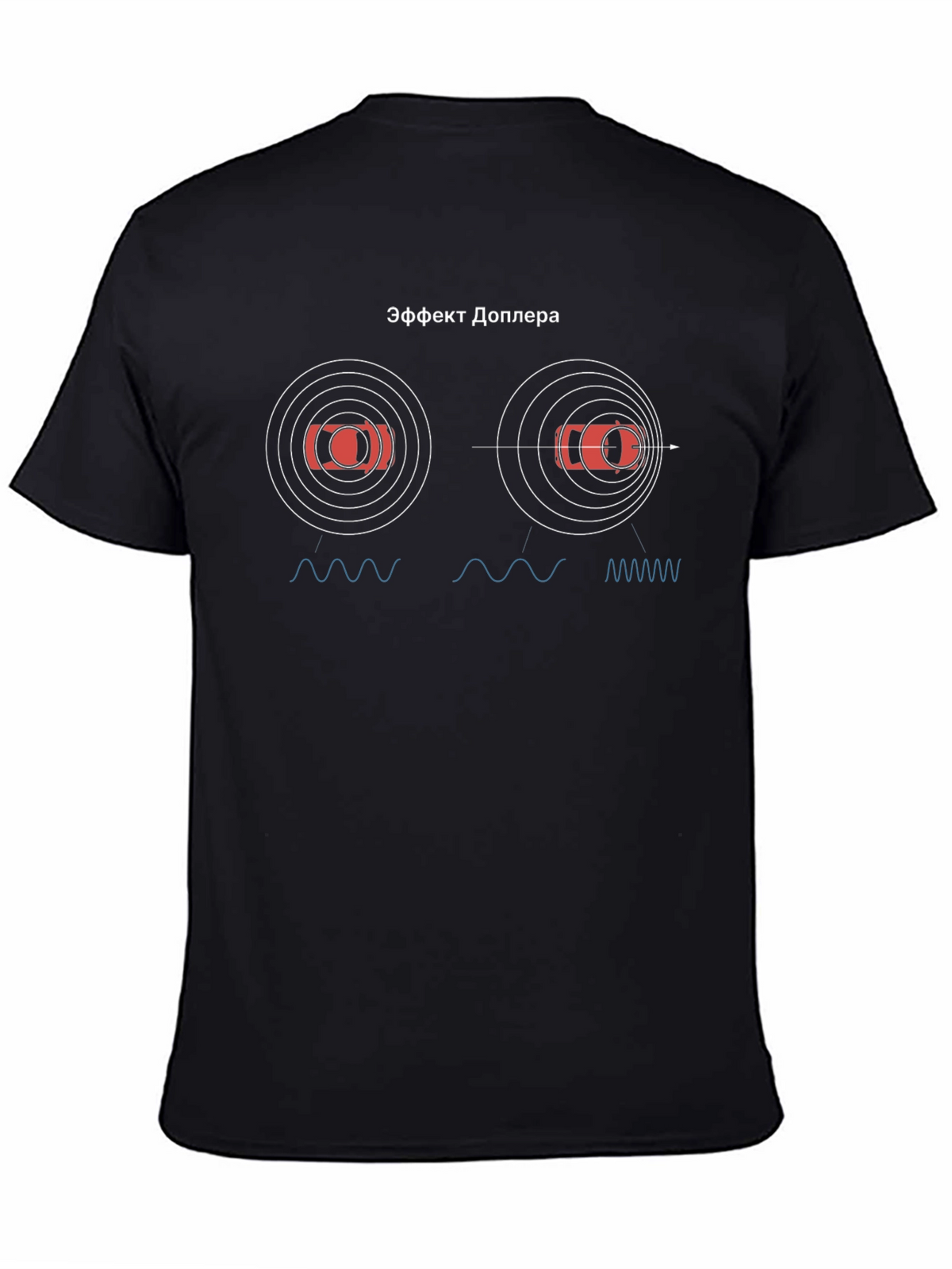 Doppler Effect Physics Graphic T-Shirt