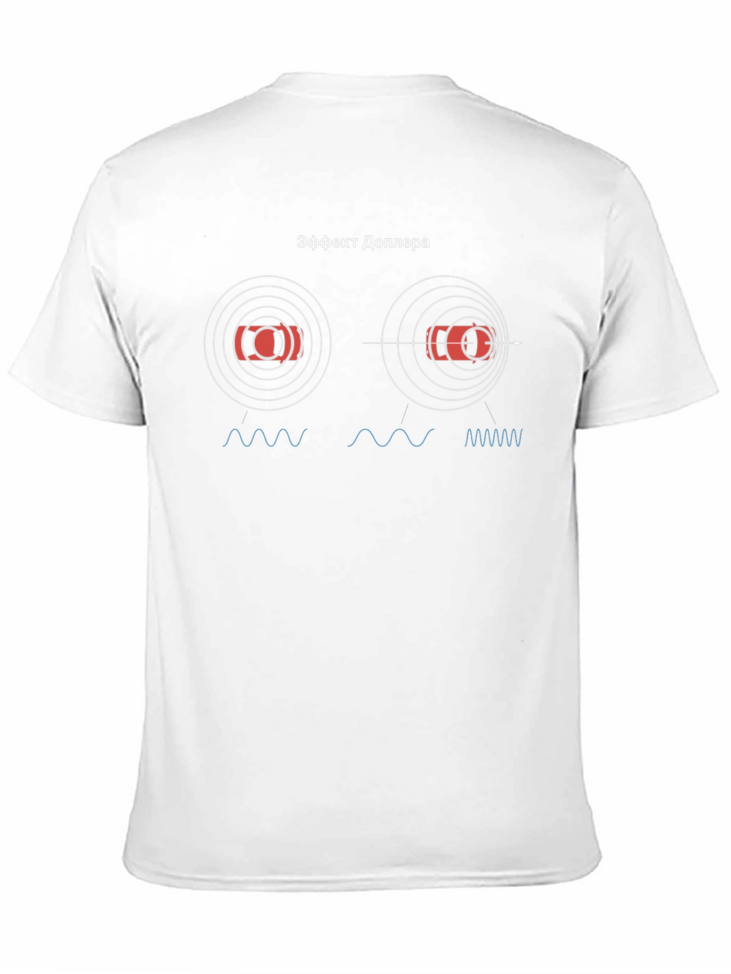 Doppler Effect Physics Graphic T-Shirt
